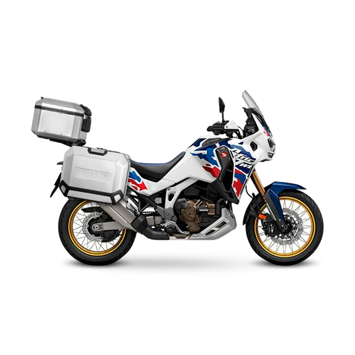 4P System Fixation Latérale Honda Crf 1000/1100L Africa Twin Adventure Sport - LE PRATIQUE DU MOTARD