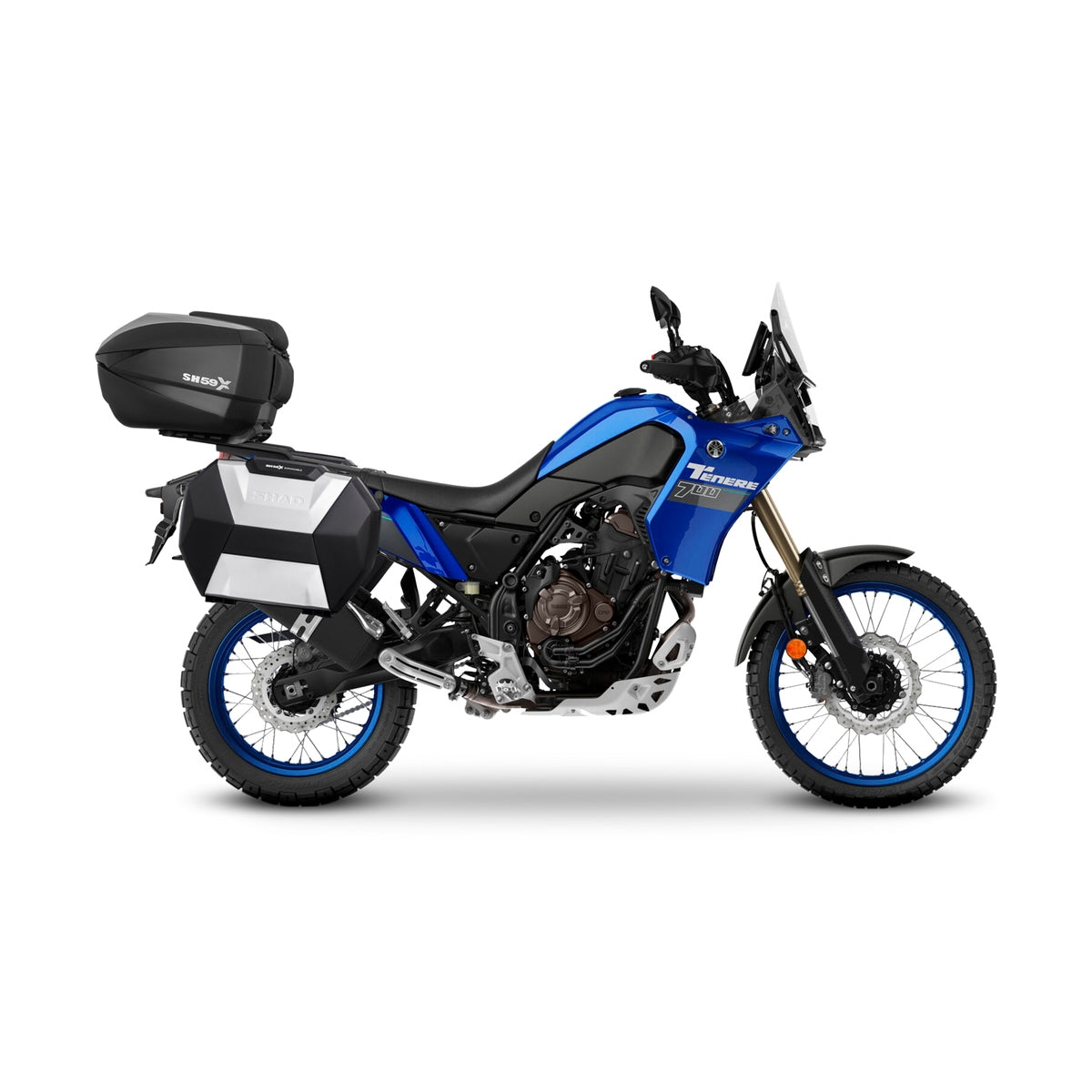 4P System Fixation Latérale Yamaha Tenere 700 - LE PRATIQUE DU MOTARD