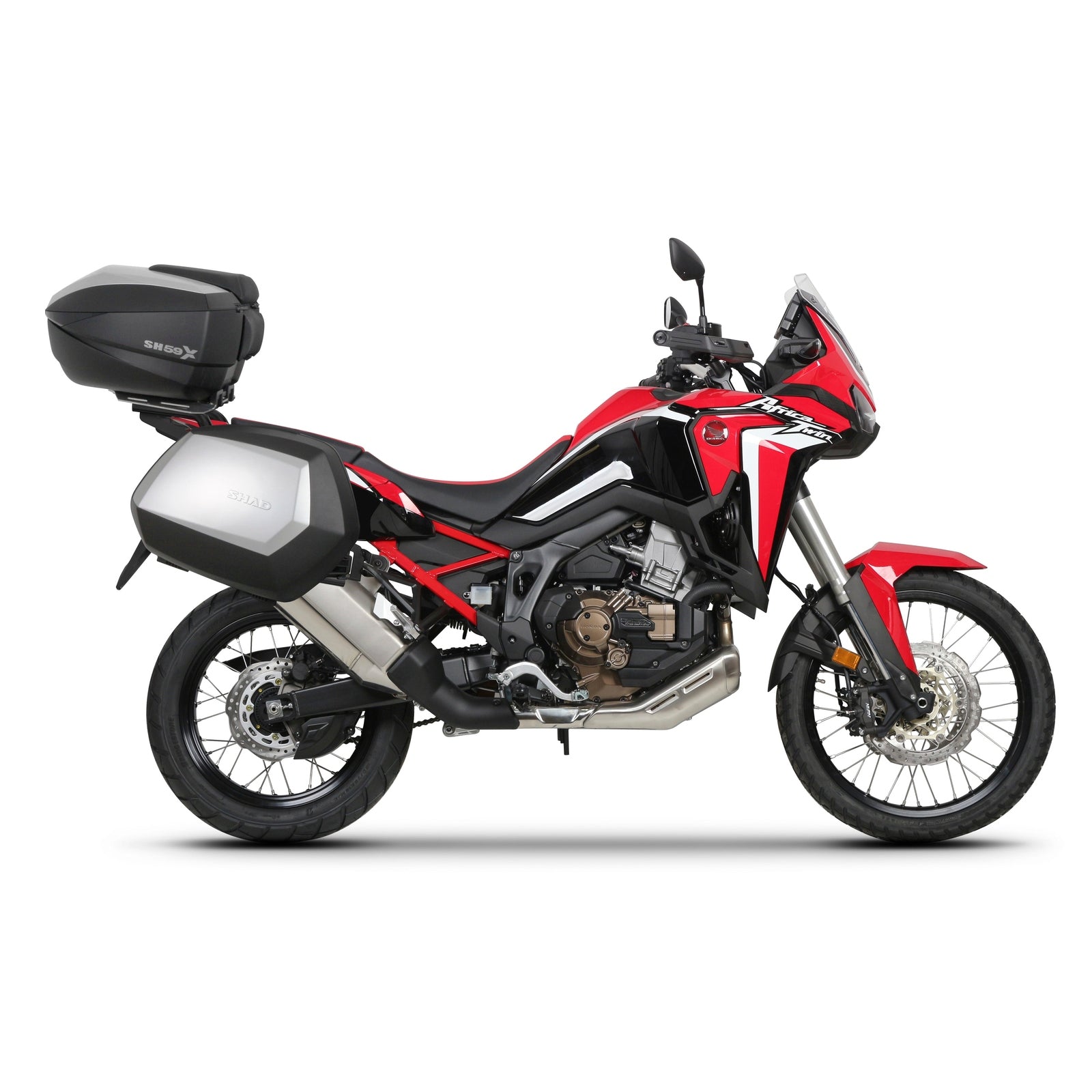 4P System Fixation Latérale Honda Crf 1100 L Africa Twin - LE PRATIQUE DU MOTARD
