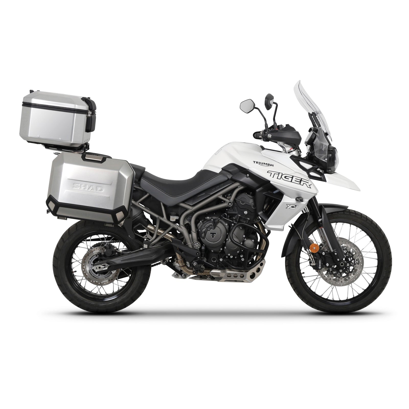 4P System Fixation Latérale Triumph Tiger 800 - LE PRATIQUE DU MOTARD