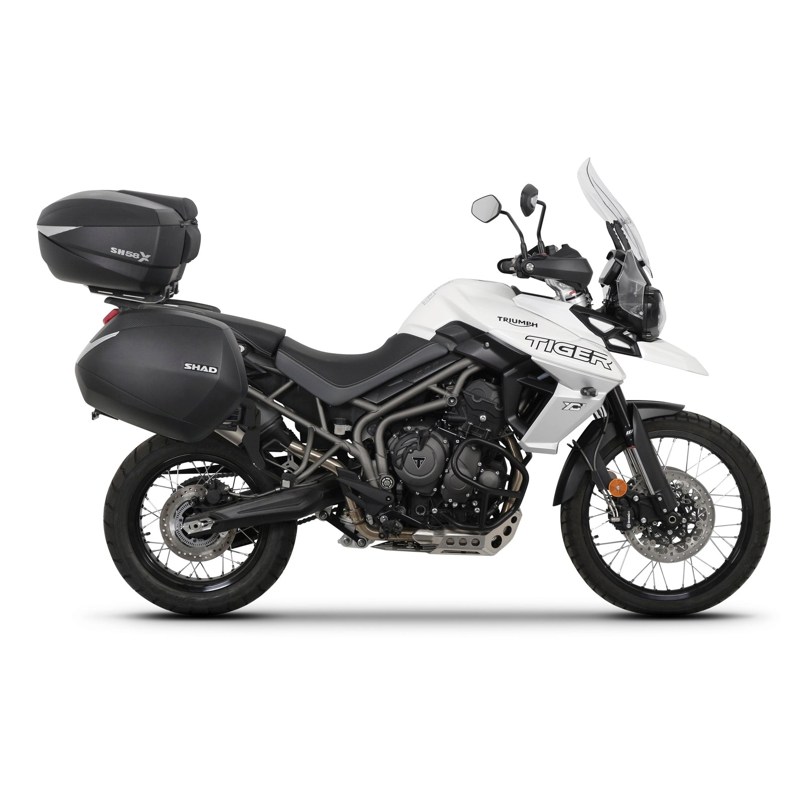 4P System Fixation Latérale Triumph Tiger 800 - LE PRATIQUE DU MOTARD
