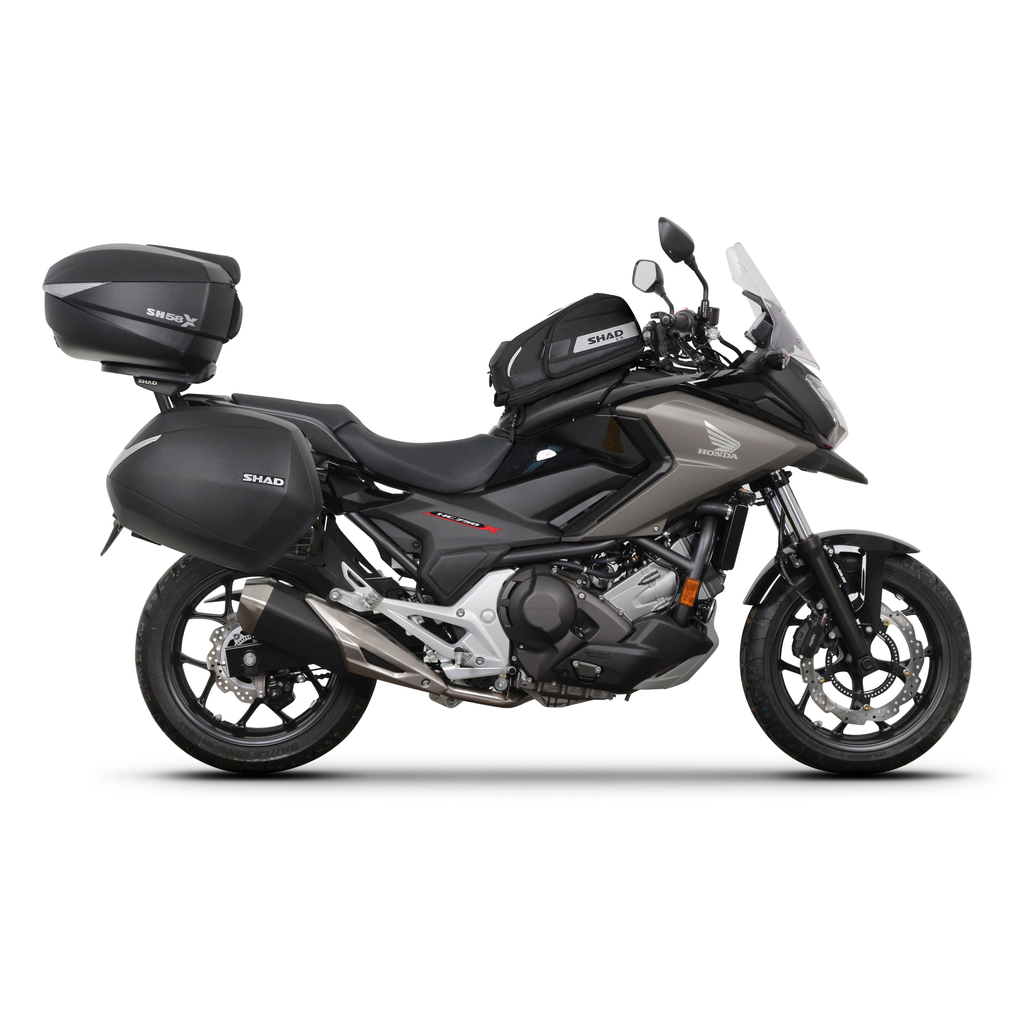 4P System Fixation Latérale Honda Nc 750X - LE PRATIQUE DU MOTARD