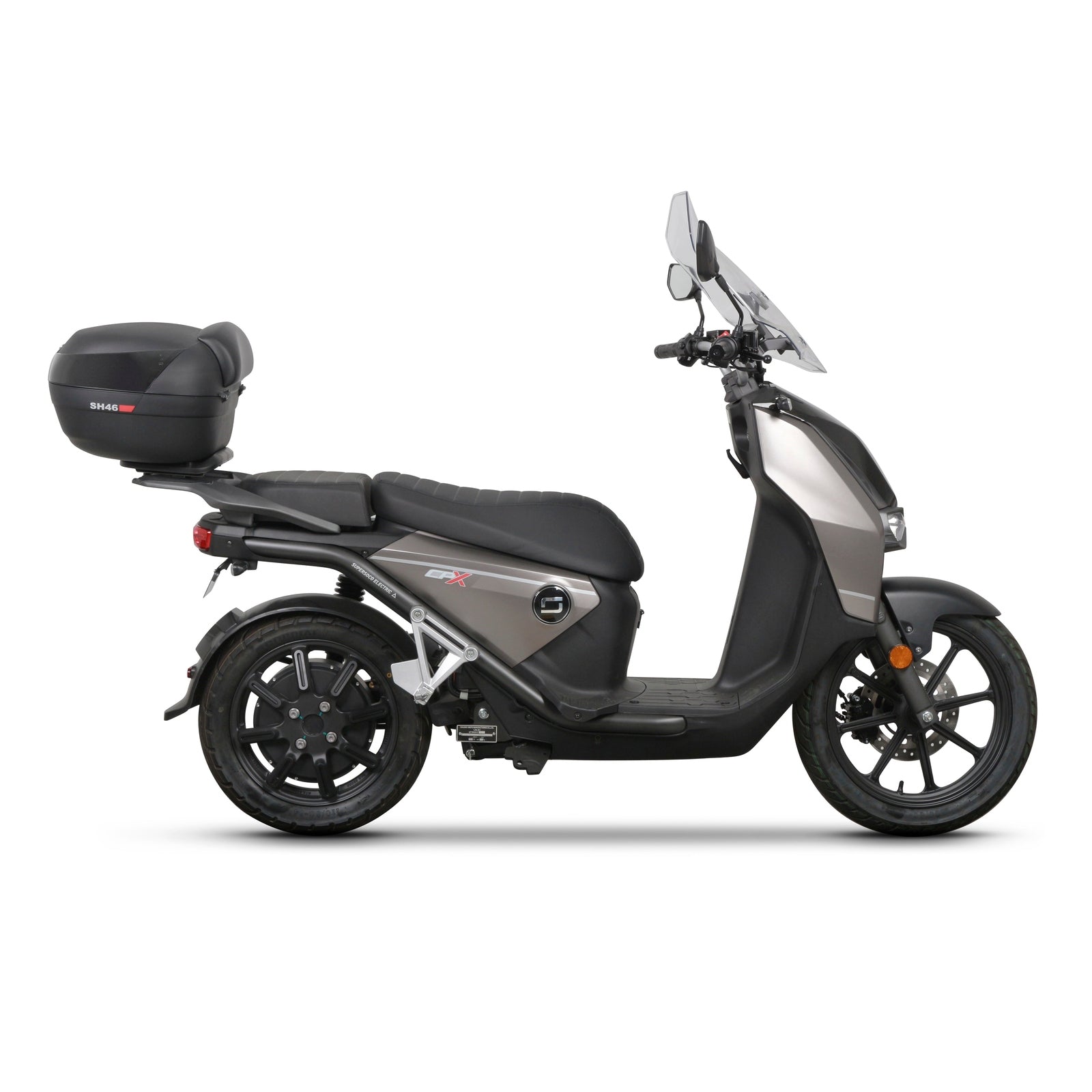 Fixation pour Top Case Super Soco Cpx Electric - LE PRATIQUE DU MOTARD