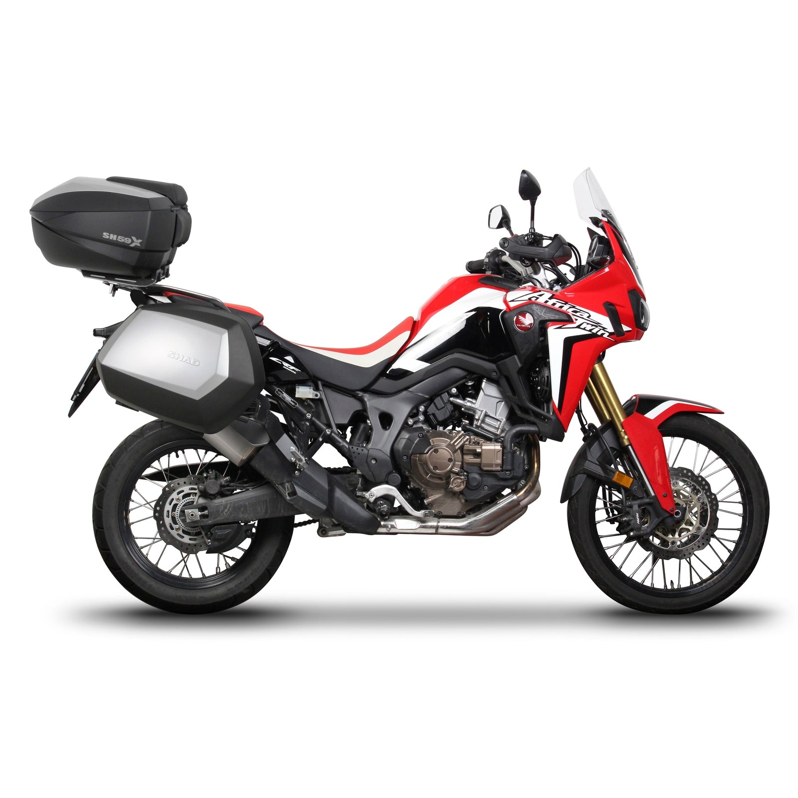 4P System Fixation Latérale Honda Crf 1000L Africa Twin - LE PRATIQUE DU MOTARD