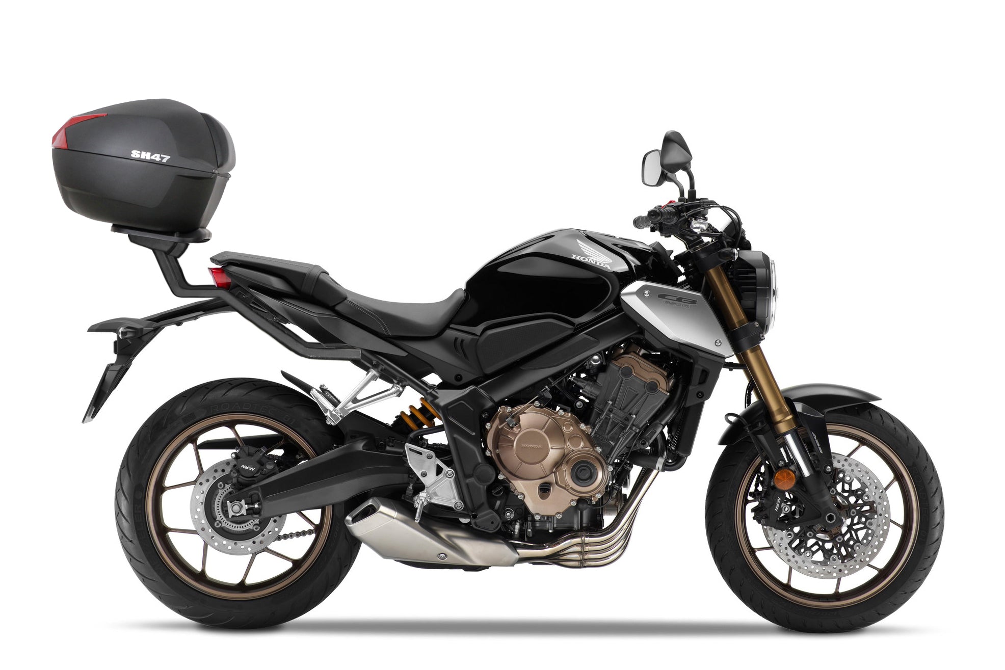 Top Case SHAD SH47 Réflecteur Rouge — Top Case Moto 47L Sécurité - LE PRATIQUE DU MOTARD
