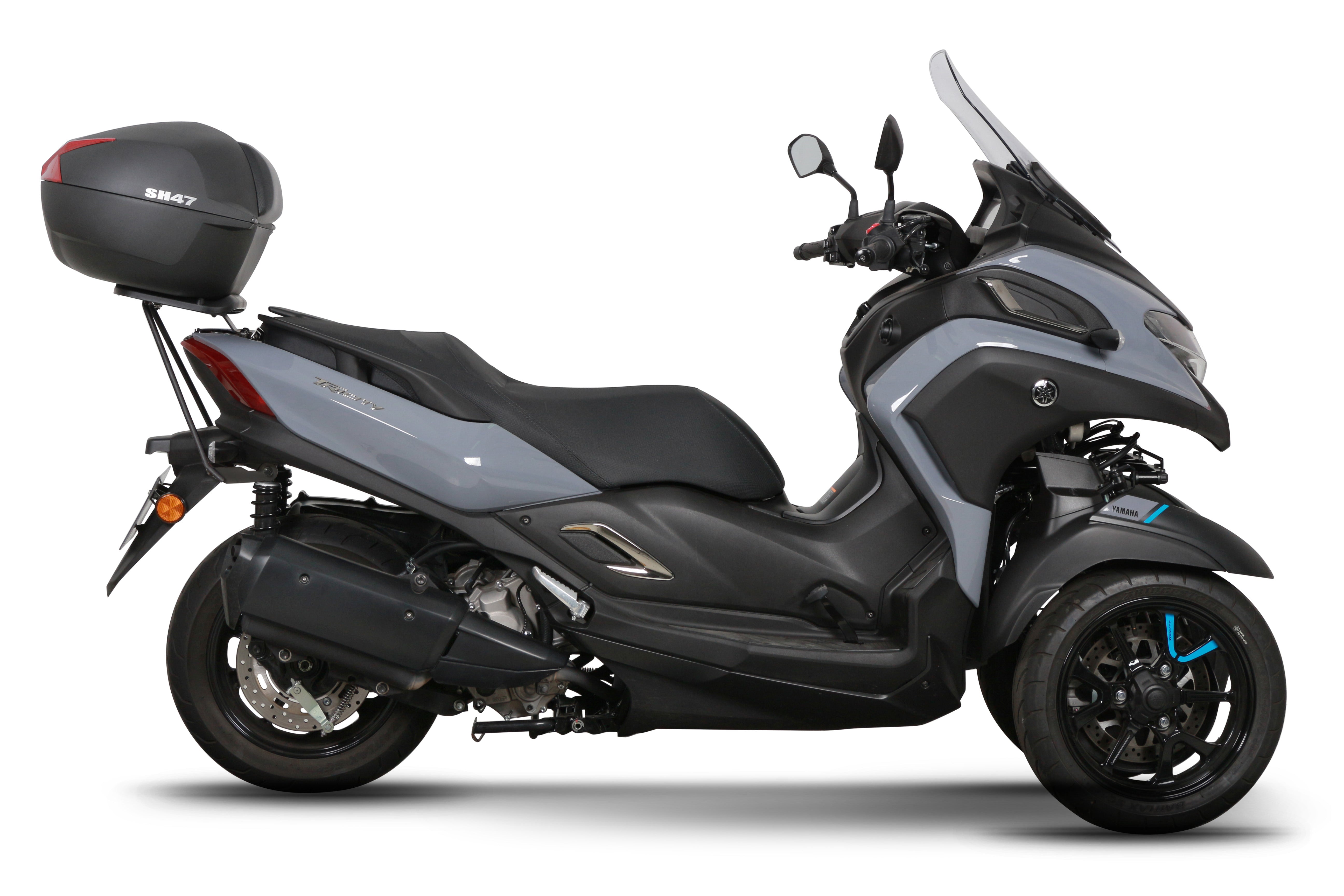 Top Case SHAD SH47 Réflecteur Rouge — Top Case Moto 47L Sécurité - LE PRATIQUE DU MOTARD