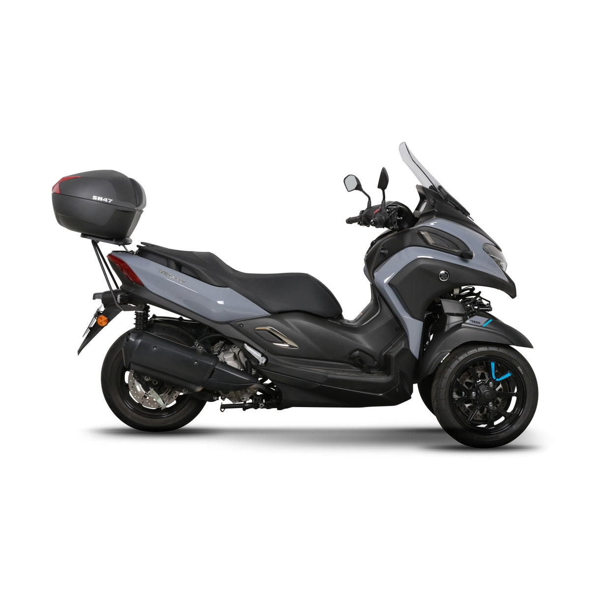 Top Case SHAD SH47 Réflecteur Rouge — Top Case Moto 47L Sécurité - LE PRATIQUE DU MOTARD