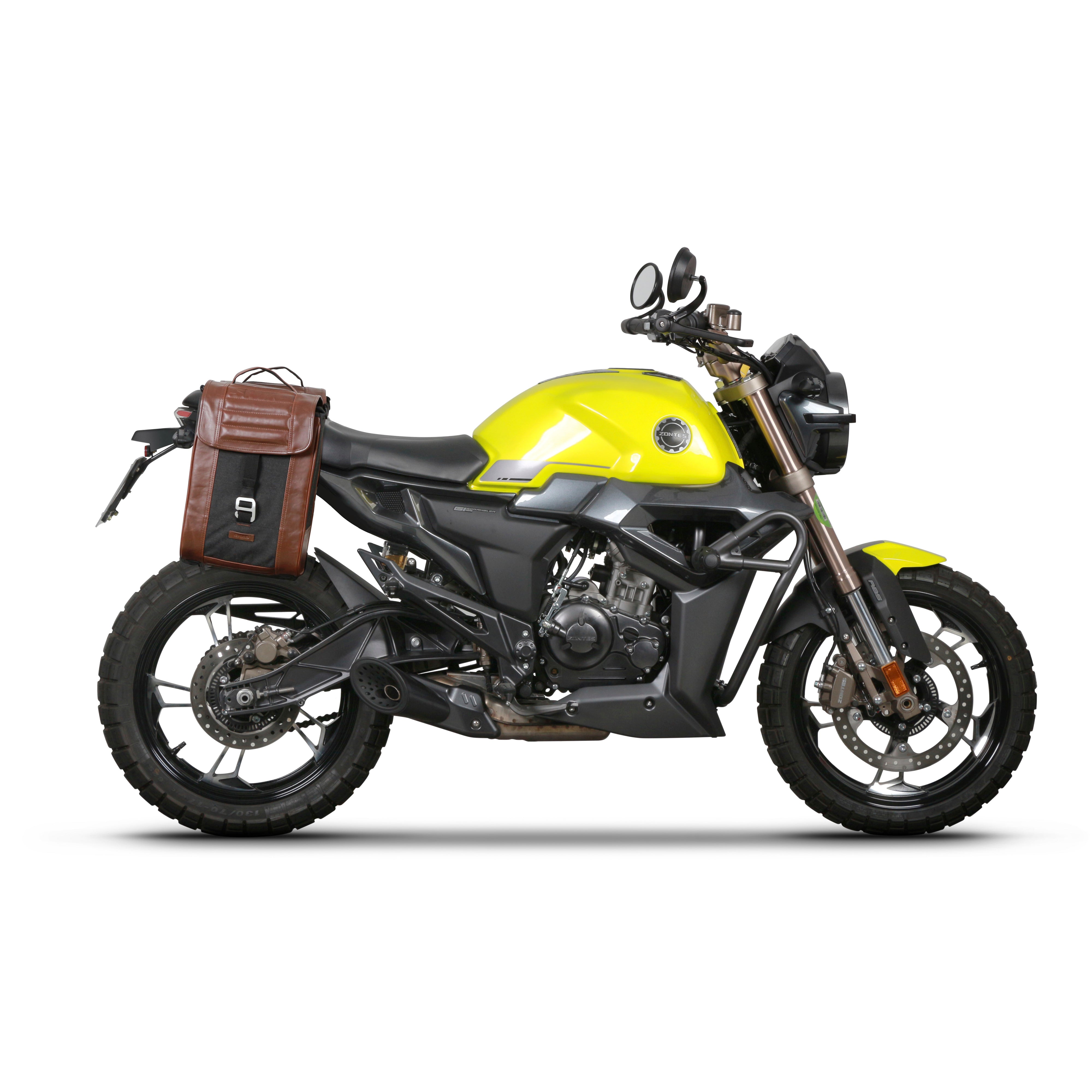 Fixation SR pour Sacoches Zontes G1/SCRAMBLER 125 - LE PRATIQUE DU MOTARD