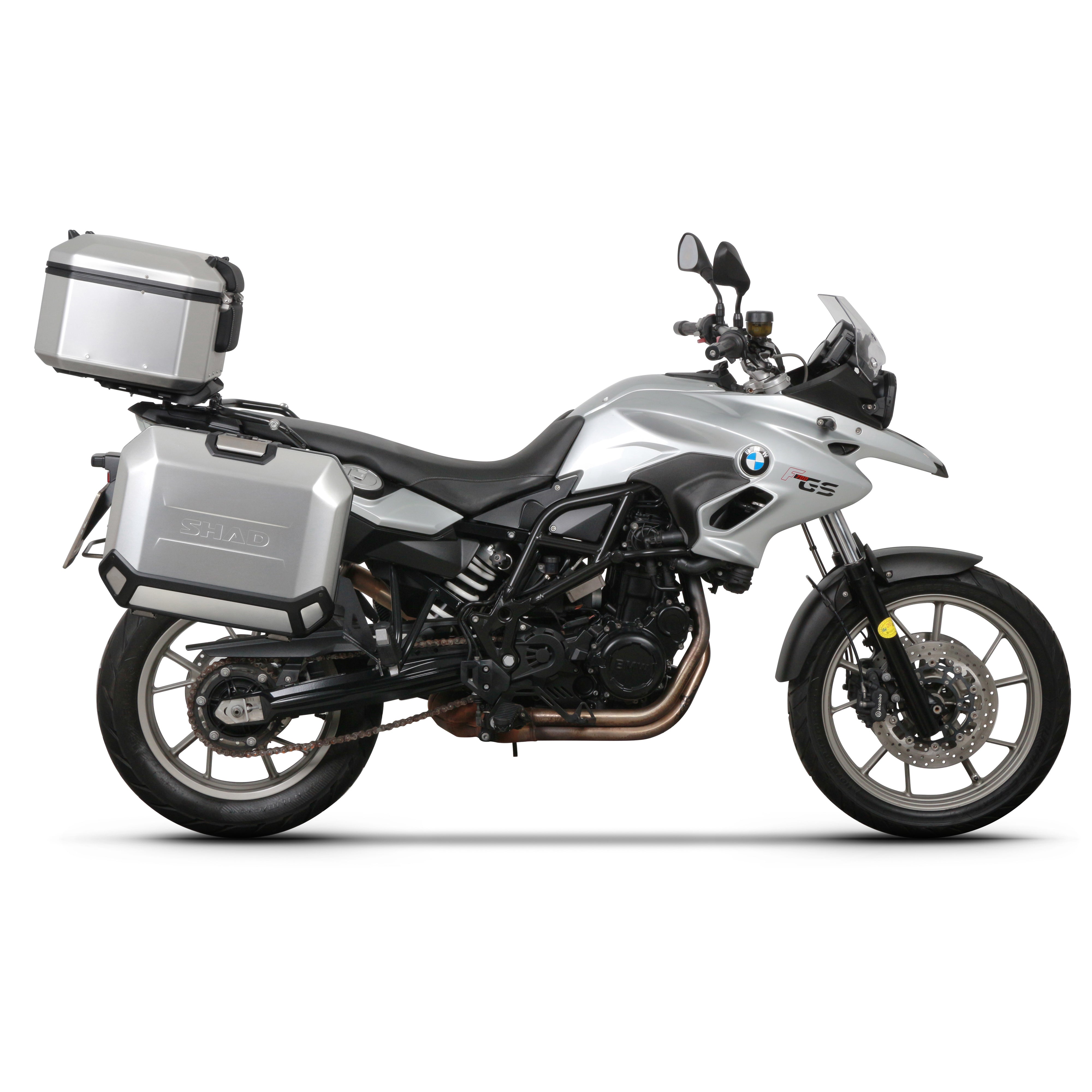 4P System Fixation Latérale BMW F650GS/F700GS/F800GS - LE PRATIQUE DU MOTARD