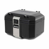 Top Case SHAD TR48 Terra Black Edition — Top Case Adventure Alu 48L Noir Mat - LE PRATIQUE DU MOTARD