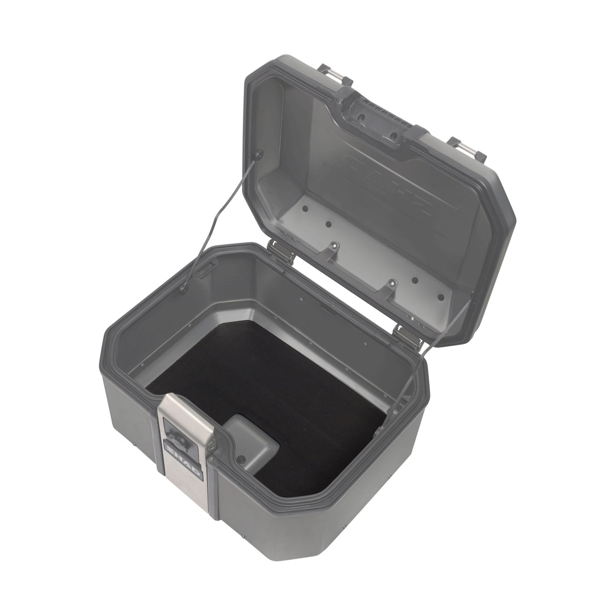 Top Case SHAD TR48 Terra Black Edition — Top Case Adventure Alu 48L Noir Mat - LE PRATIQUE DU MOTARD