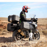Valise Latérale Droite SHAD TR47R Terra Black — Sacoche 47L Alu Noir Mat - LE PRATIQUE DU MOTARD