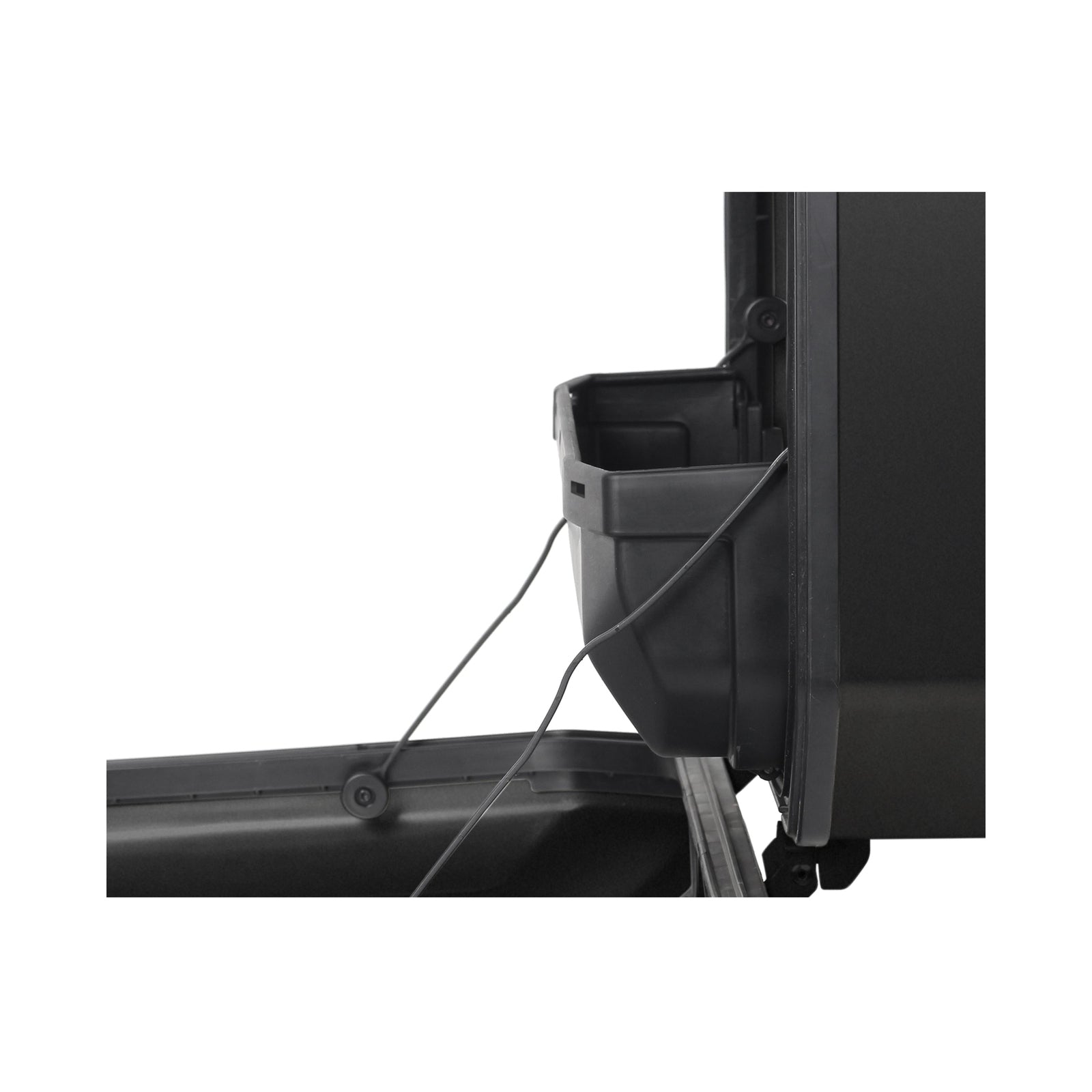 Valise Latérale Gauche SHAD TR47L Terra Black — Sacoche 47L Alu Noir Mat - LE PRATIQUE DU MOTARD