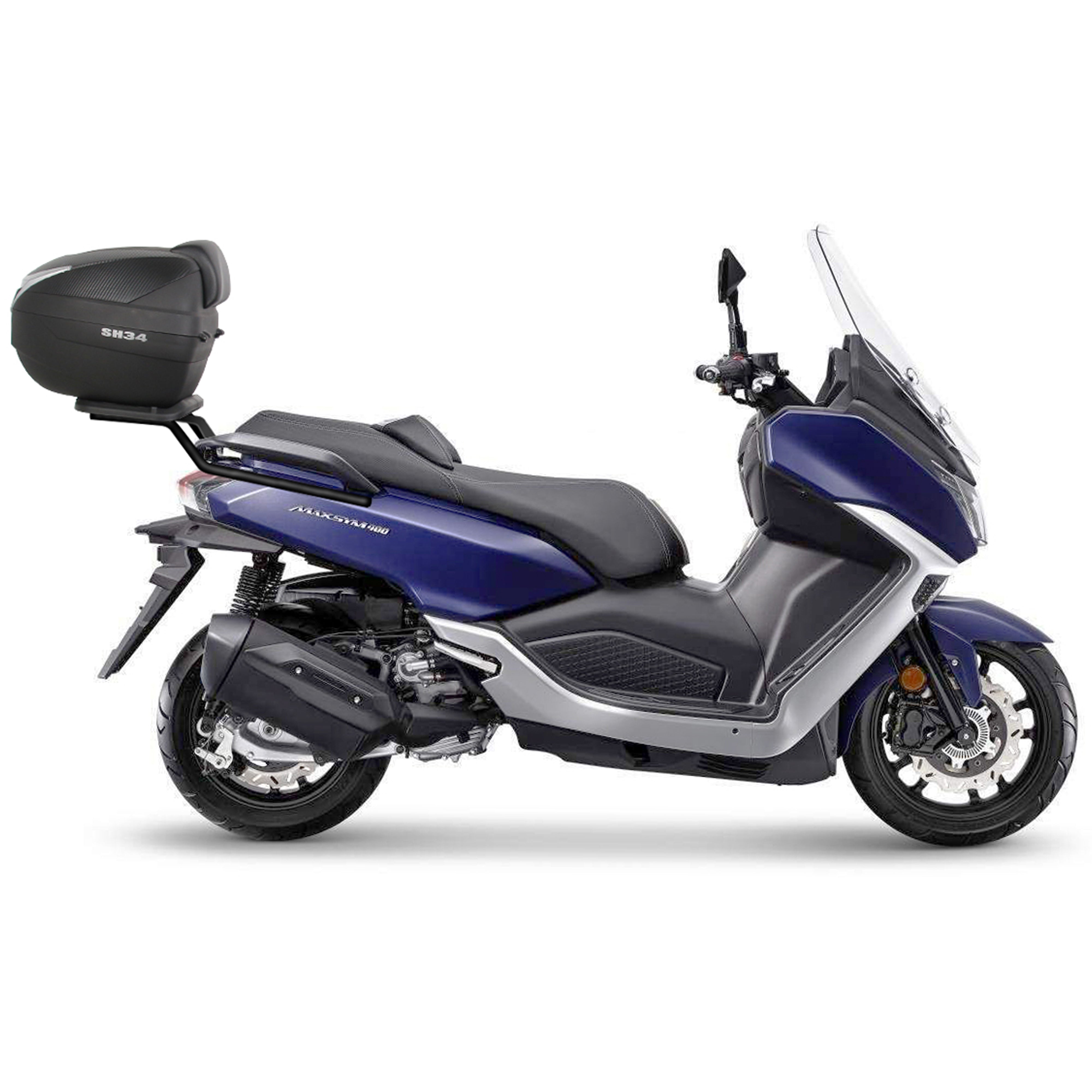 Fixation pour Top Case SYM Maxsym 400 - LE PRATIQUE DU MOTARD
