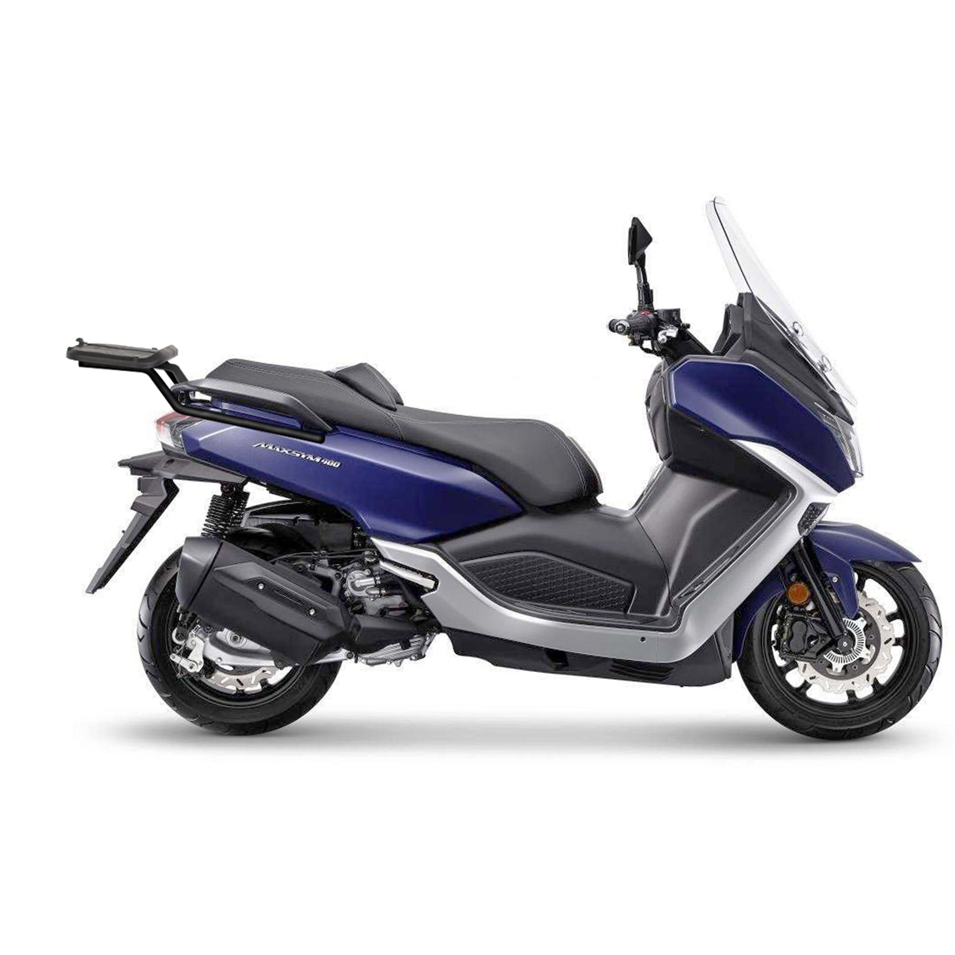 Fixation pour Top Case SYM Maxsym 400 - LE PRATIQUE DU MOTARD