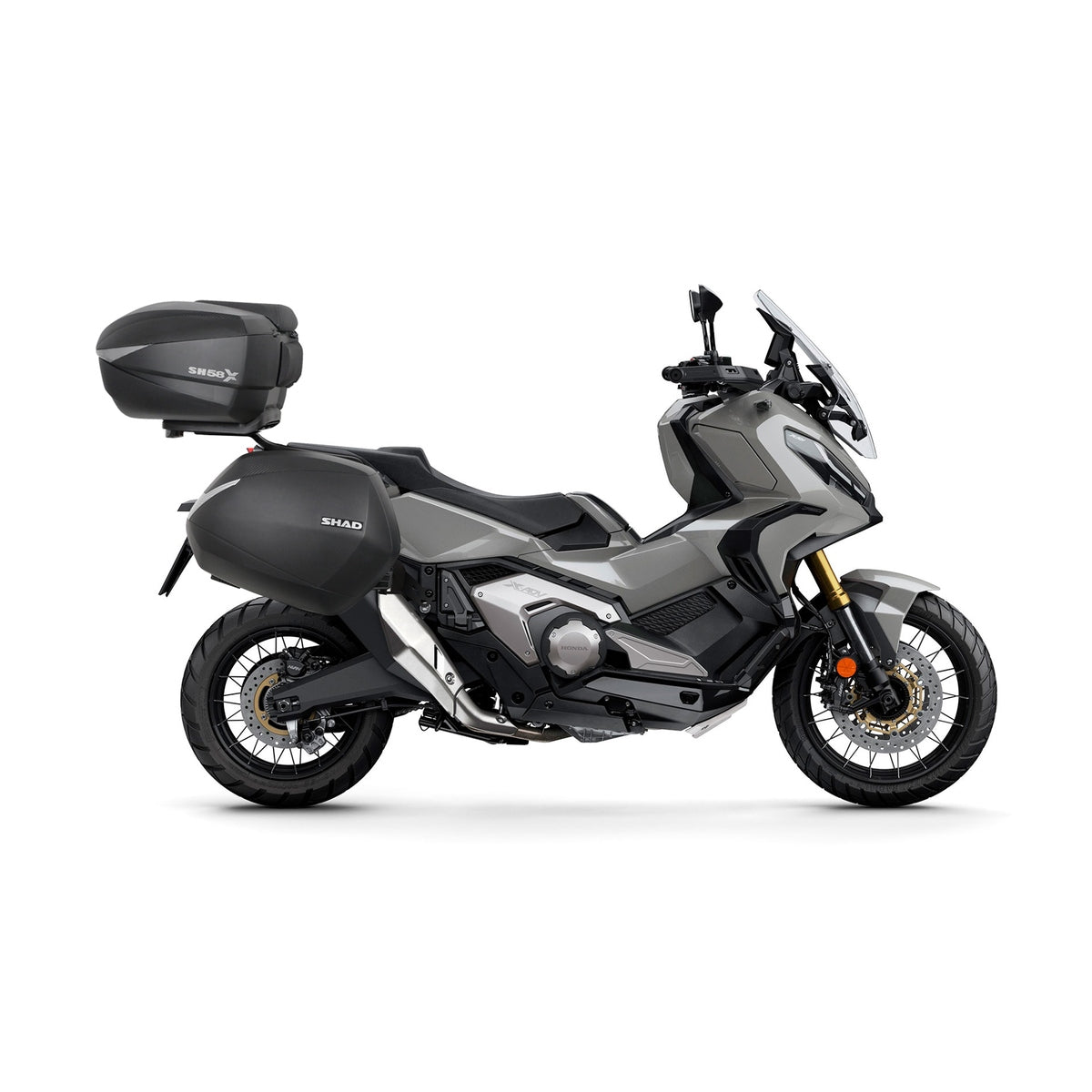 4P System Fixation Latérale Honda X - adv 750 - LE PRATIQUE DU MOTARD