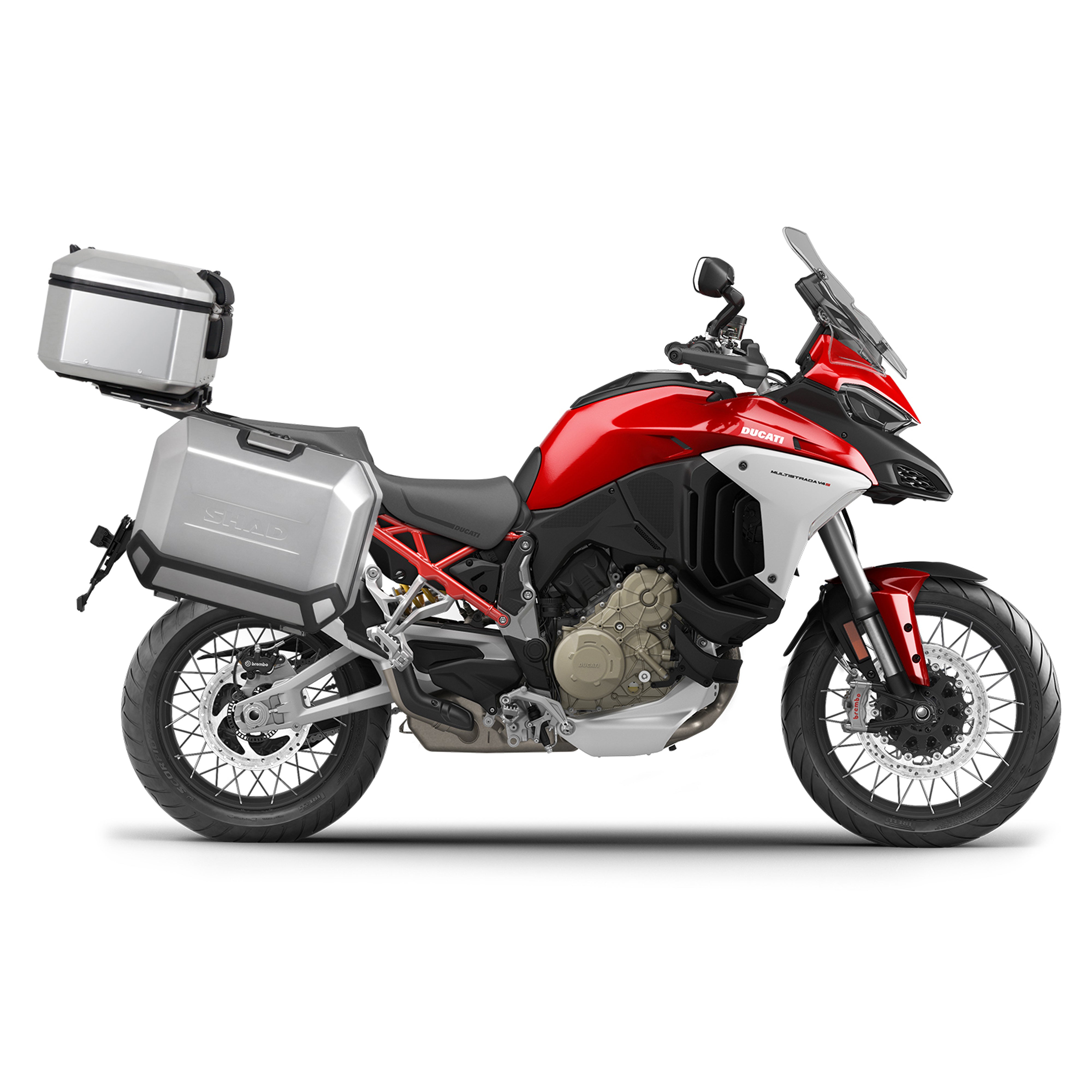 Fixation pour Top Case Multistrada V4 S1200 - LE PRATIQUE DU MOTARD