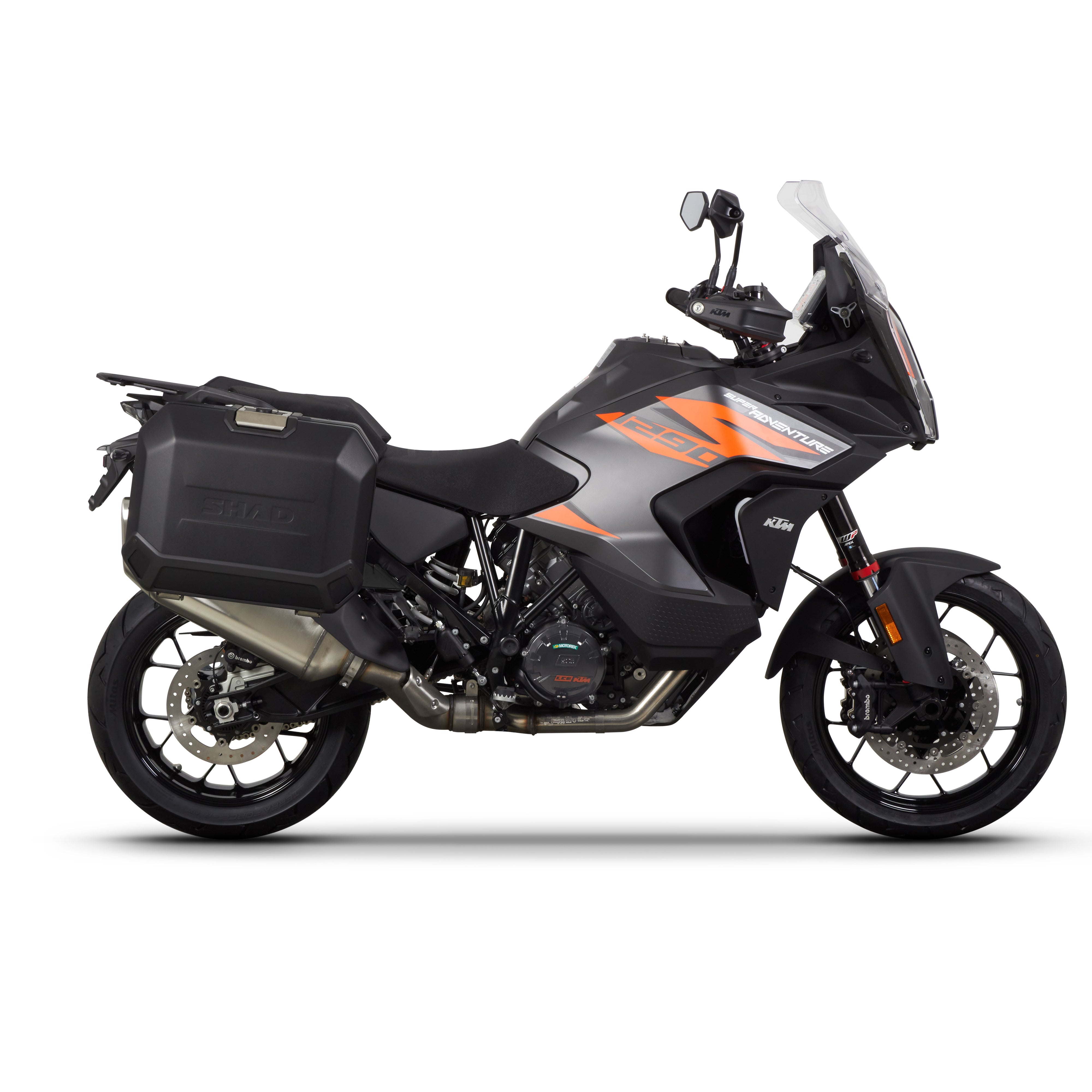 4P System Fixation Latérale KTM 1290/1390 Super Adventure S/R - LE PRATIQUE DU MOTARD
