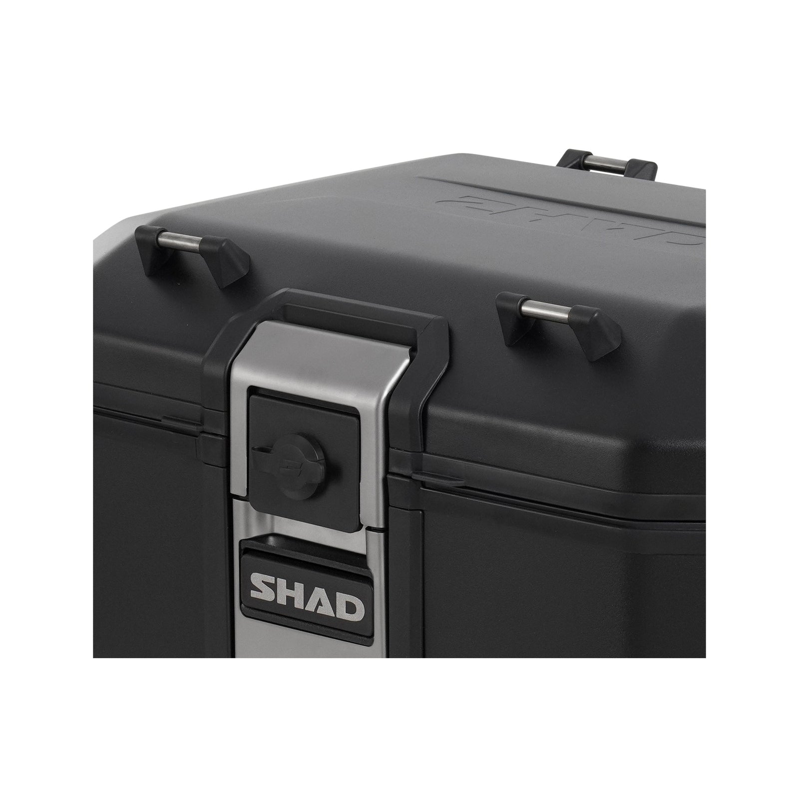 Top Case SHAD TR55 Terra Black Edition — Top Case Adventure 55L Noir Mat - LE PRATIQUE DU MOTARD