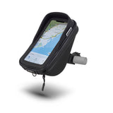 SUPPORT SMARTPHONE SG76 AVEC POCHE, 180 x 90 mm - GUIDON - SHAD | Le Pratique du Motard