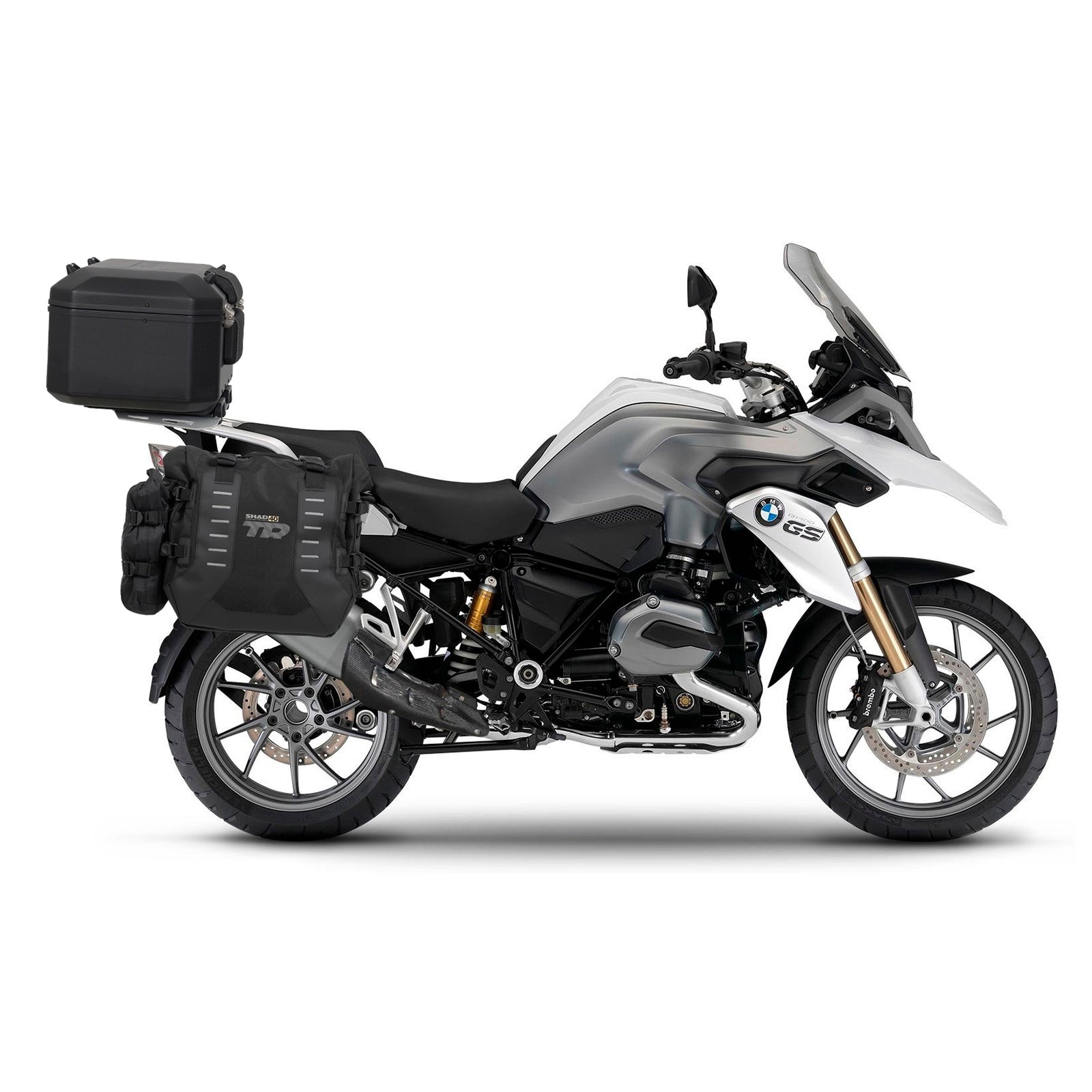4P System Fixation Latérale BMW R1200/R1250GS Adventure - LE PRATIQUE DU MOTARD