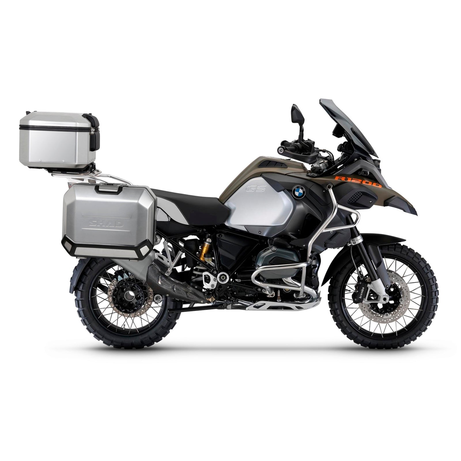 4P System Fixation Latérale BMW R1200/R1250GS Adventure - LE PRATIQUE DU MOTARD