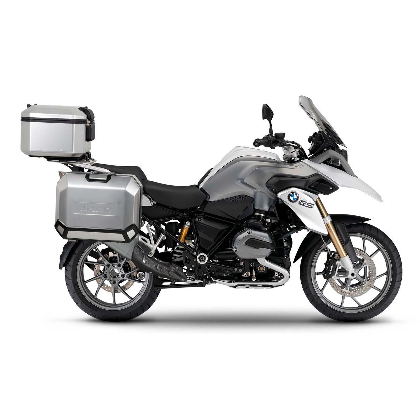 4P System Fixation Latérale BMW R1200/R1250GS Adventure - LE PRATIQUE DU MOTARD