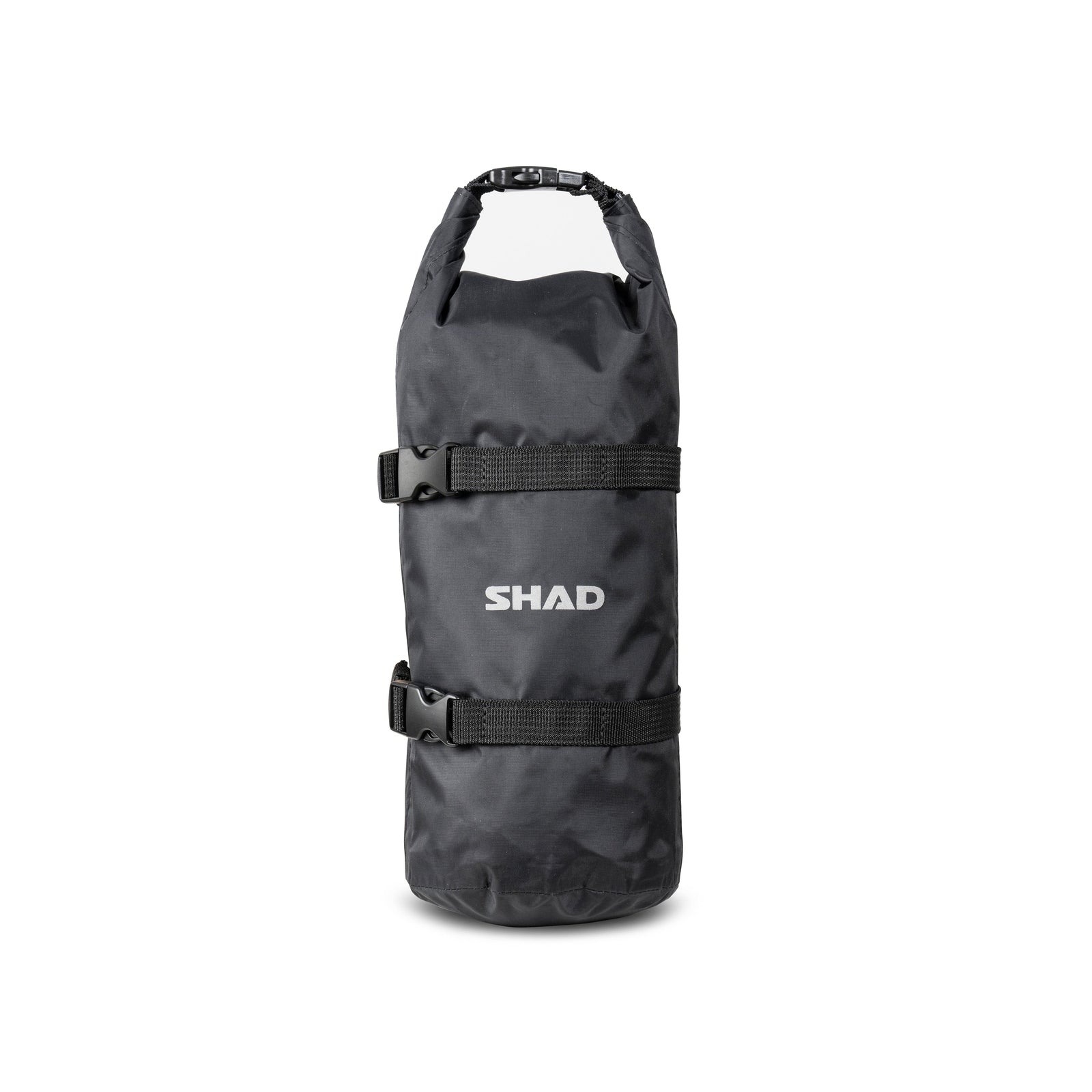 SAC ÉTANCHE + PORTE-SACS - SHAD | Le Pratique du Motard