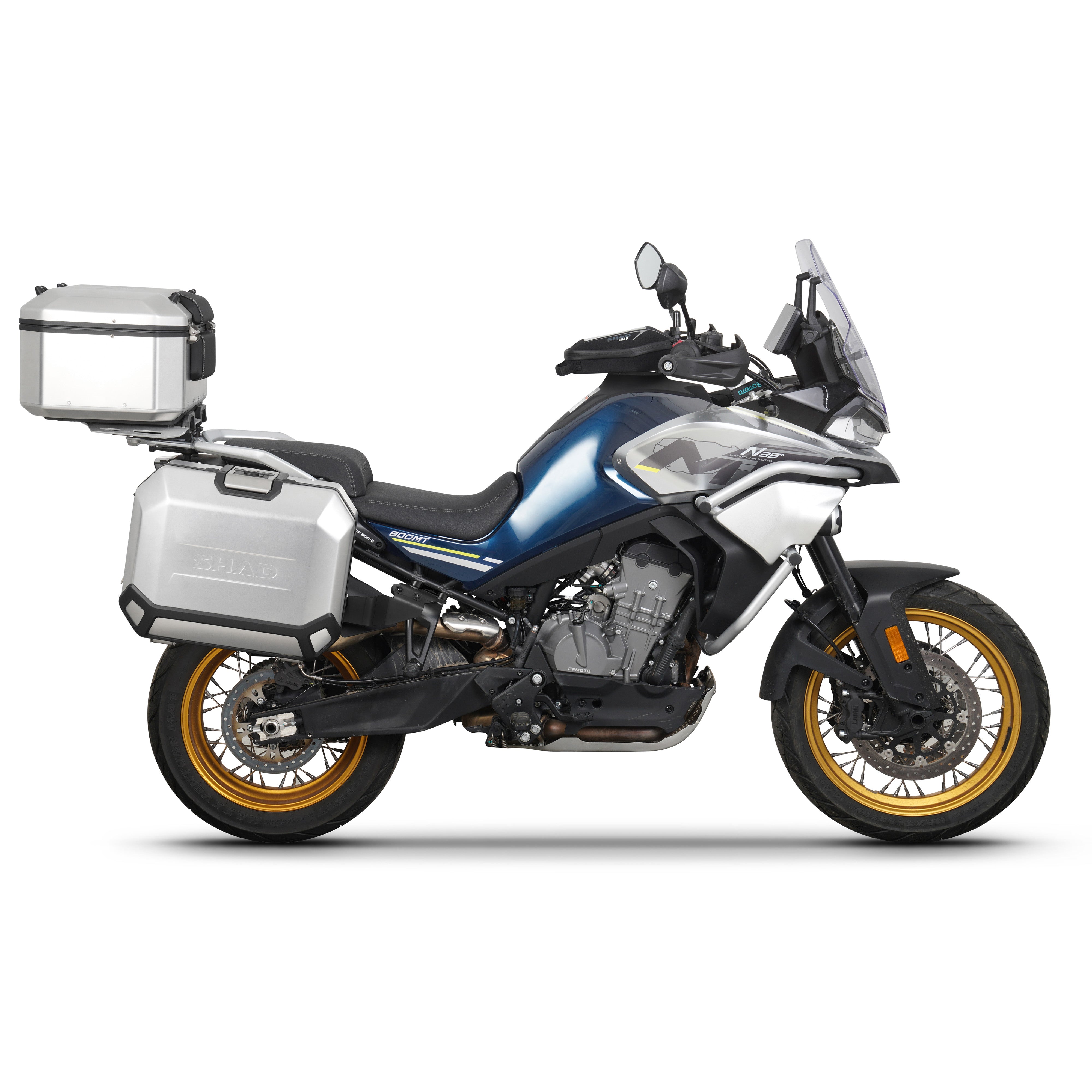 4P System Fixation Latérale Cf Moto 800MT - LE PRATIQUE DU MOTARD