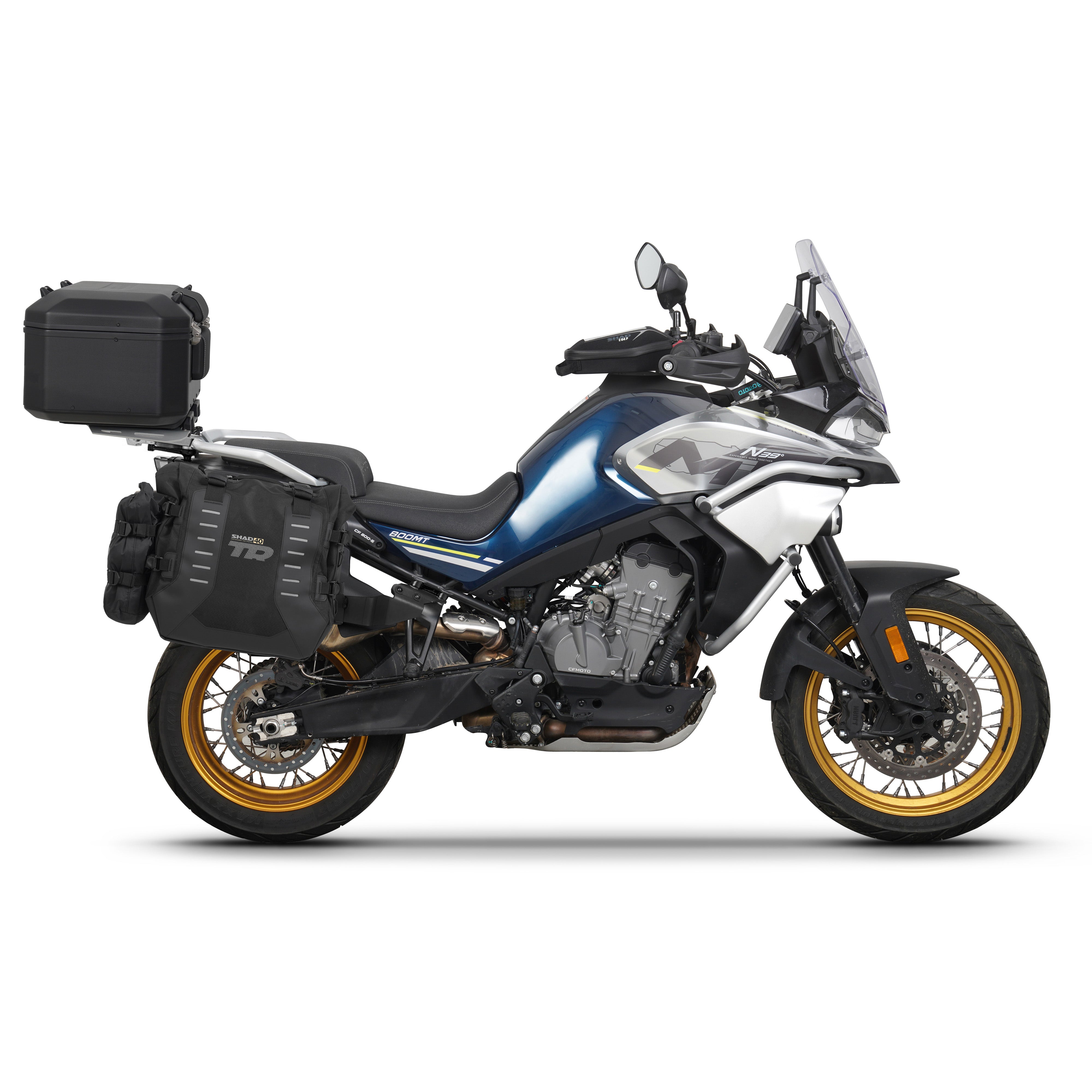 4P System Fixation Latérale Cf Moto 800MT - LE PRATIQUE DU MOTARD