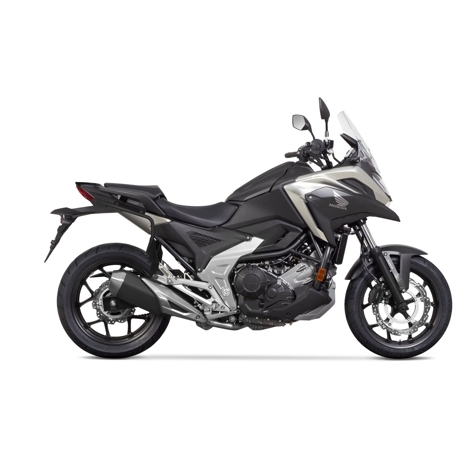 3P System Fixation Latérale Honda NC750X - LE PRATIQUE DU MOTARD