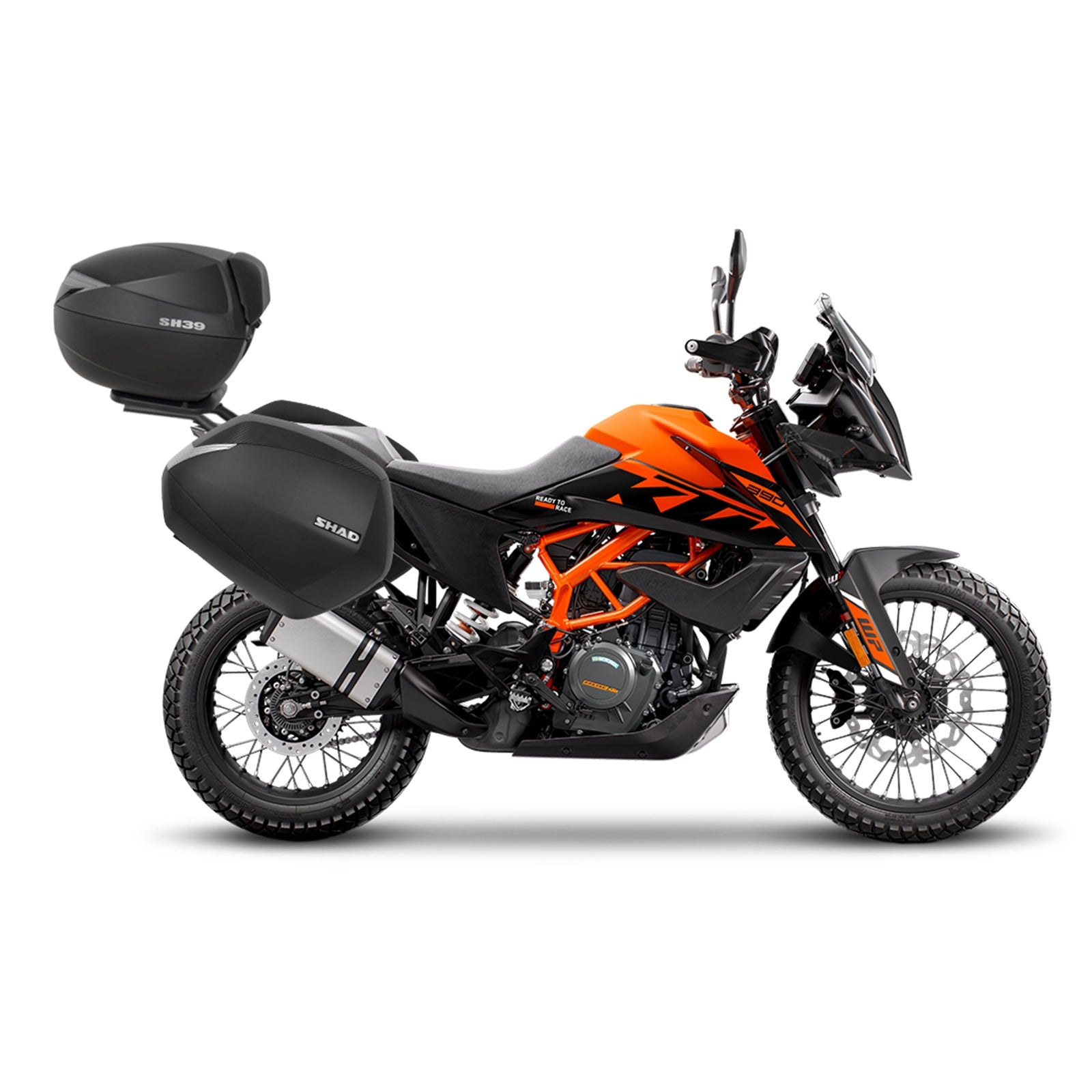 Fixation pour Top Case KTM Adventure 390 - LE PRATIQUE DU MOTARD