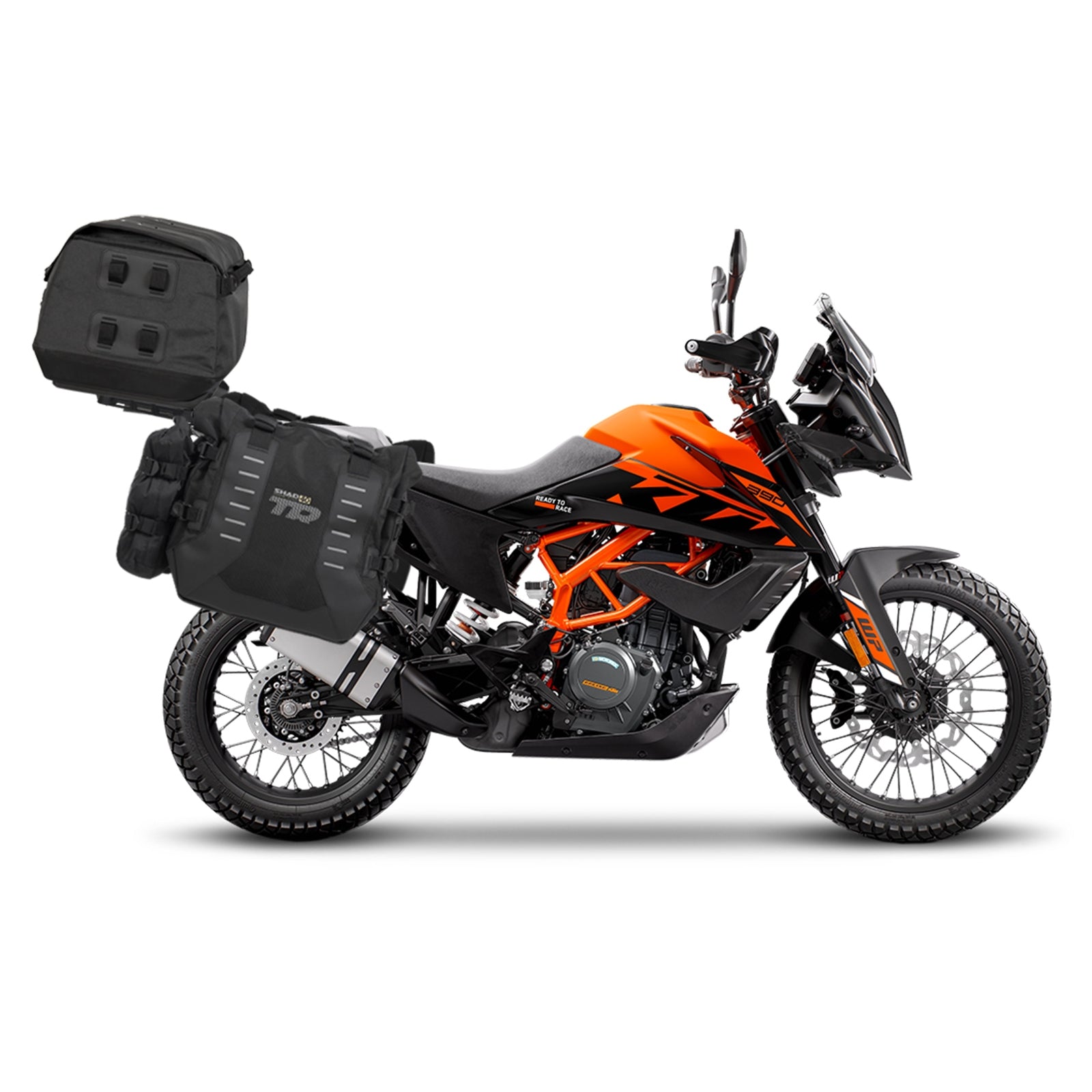 Fixation pour Top Case KTM Adventure 390 - LE PRATIQUE DU MOTARD