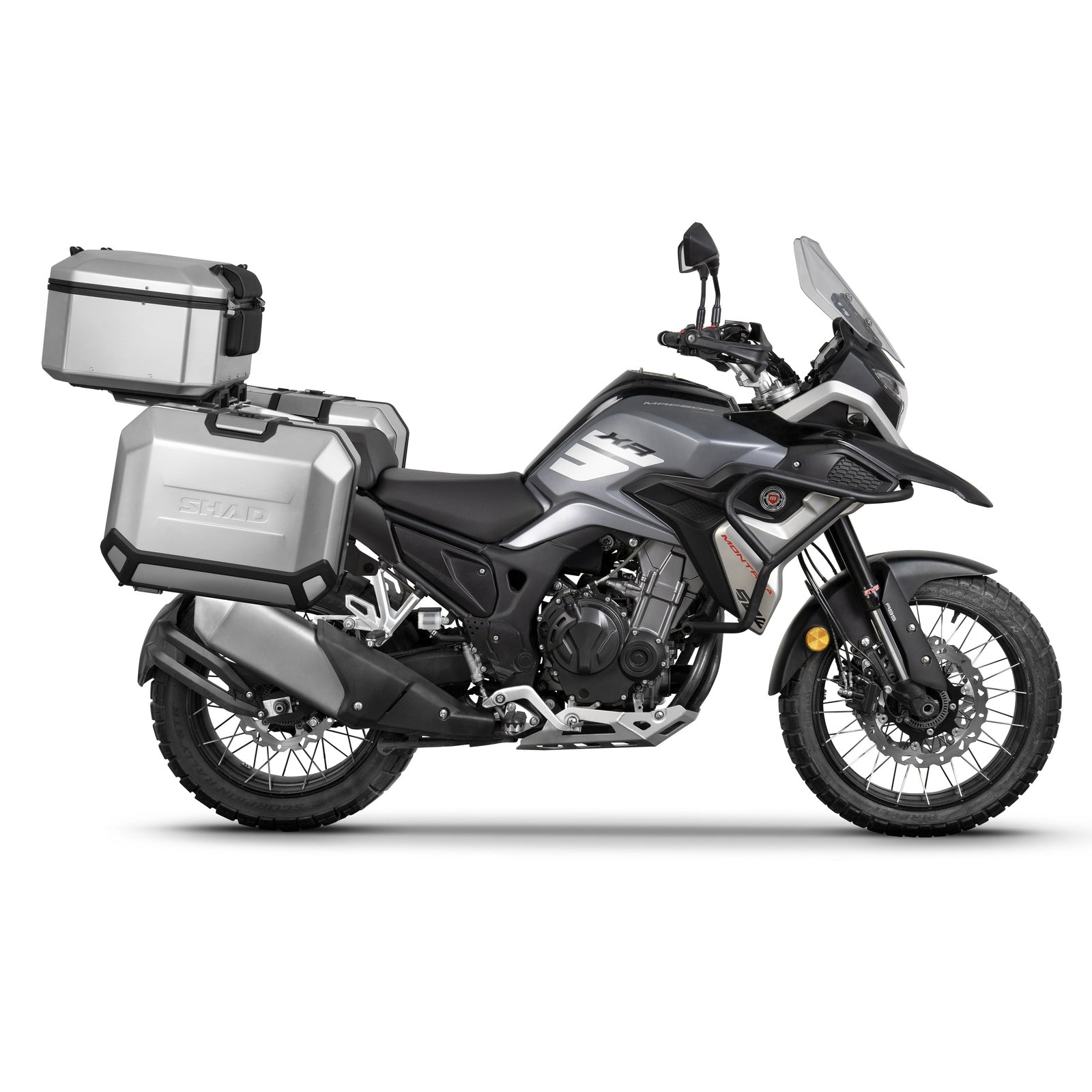 4P System Fixation Latérale Macbor Montana XR5 510 / Kove 510X - LE PRATIQUE DU MOTARD
