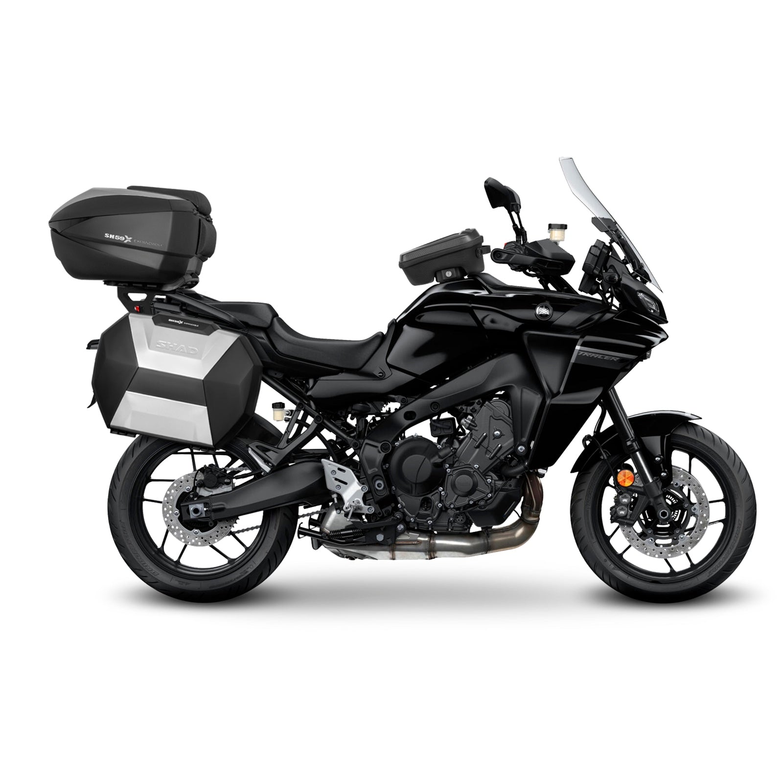 4P System Fixation Latérale Yamaha Tracer 9/GT - LE PRATIQUE DU MOTARD