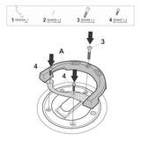Fixation de Sacoche de Réservoir Click System Benelli / Keeway / Qj Motor / Rieju - LE PRATIQUE DU MOTARD
