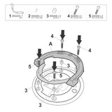 Fixation de Sacoche de Réservoir Click System BMW - LE PRATIQUE DU MOTARD