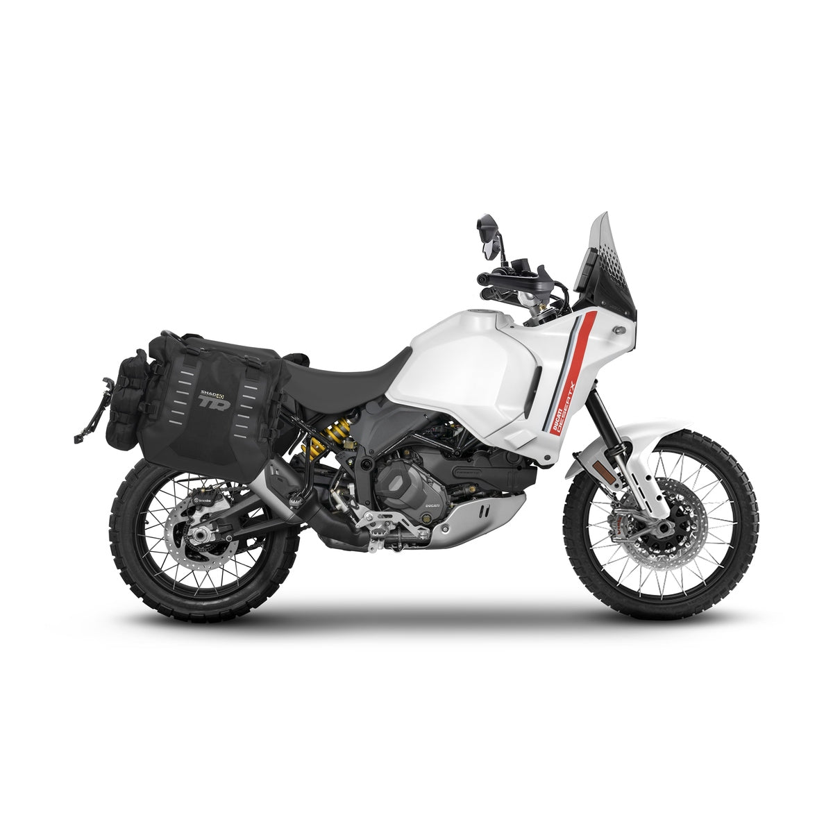 4P System Fixation Latérale Ducati Desert X 937 - LE PRATIQUE DU MOTARD