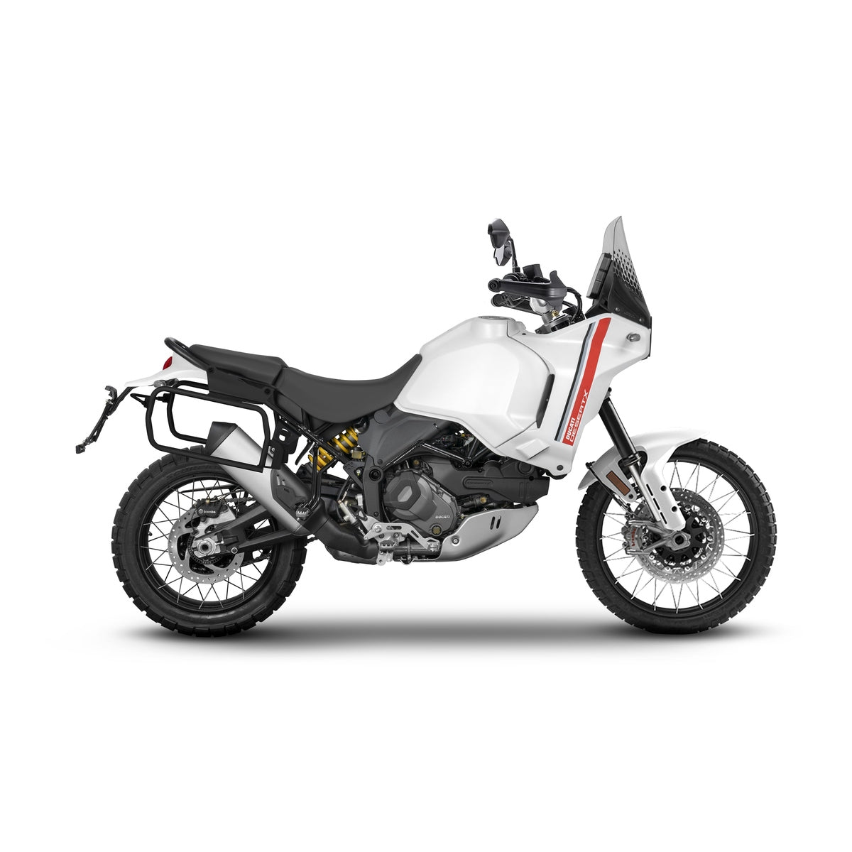 4P System Fixation Latérale Ducati Desert X 937 - LE PRATIQUE DU MOTARD