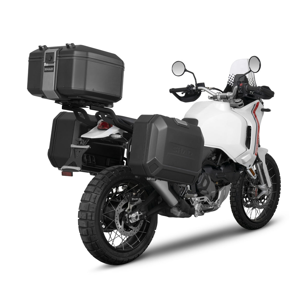 4P System Fixation Latérale Ducati Desert X 937 - LE PRATIQUE DU MOTARD