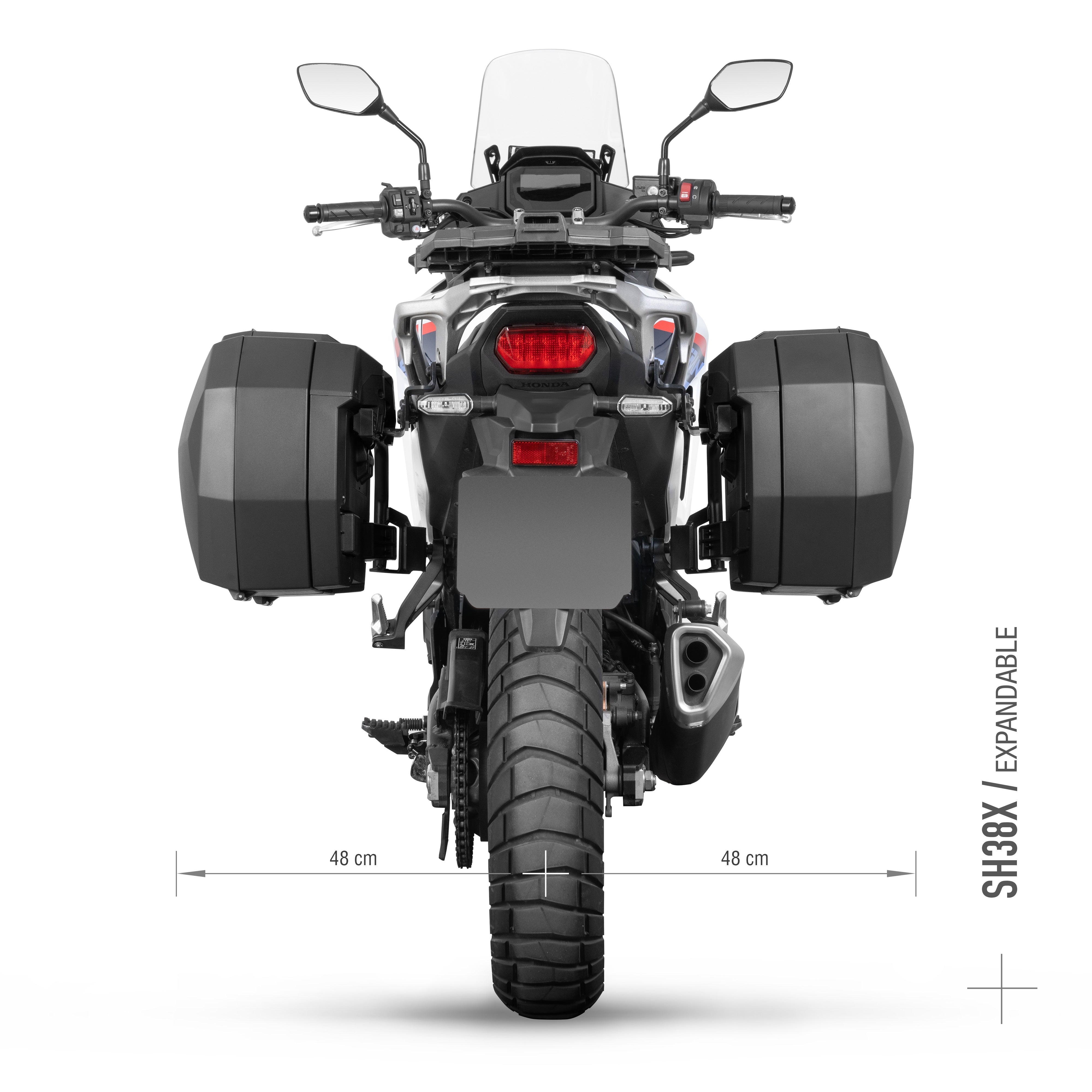 3P System Fixation Latérale Honda Transalp Xl 750 - LE PRATIQUE DU MOTARD