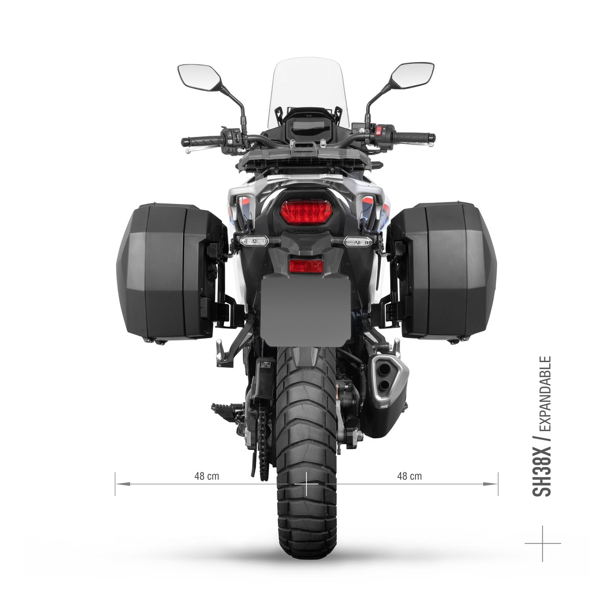 3P System Fixation Latérale Honda Transalp Xl 750 - LE PRATIQUE DU MOTARD
