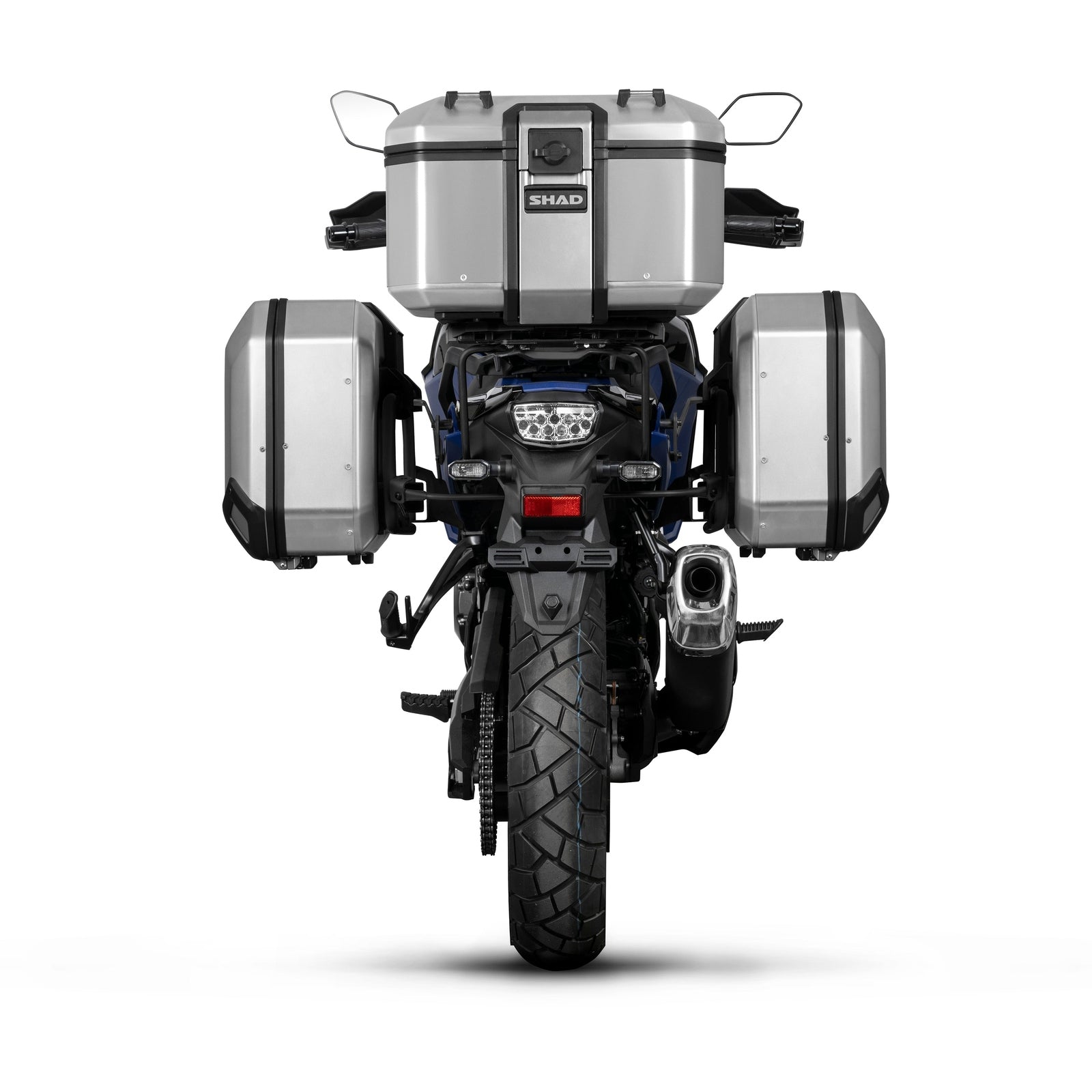 4P System Fixation Latérale Suzuki V - strom 800 SE/DE/TECH - LE PRATIQUE DU MOTARD