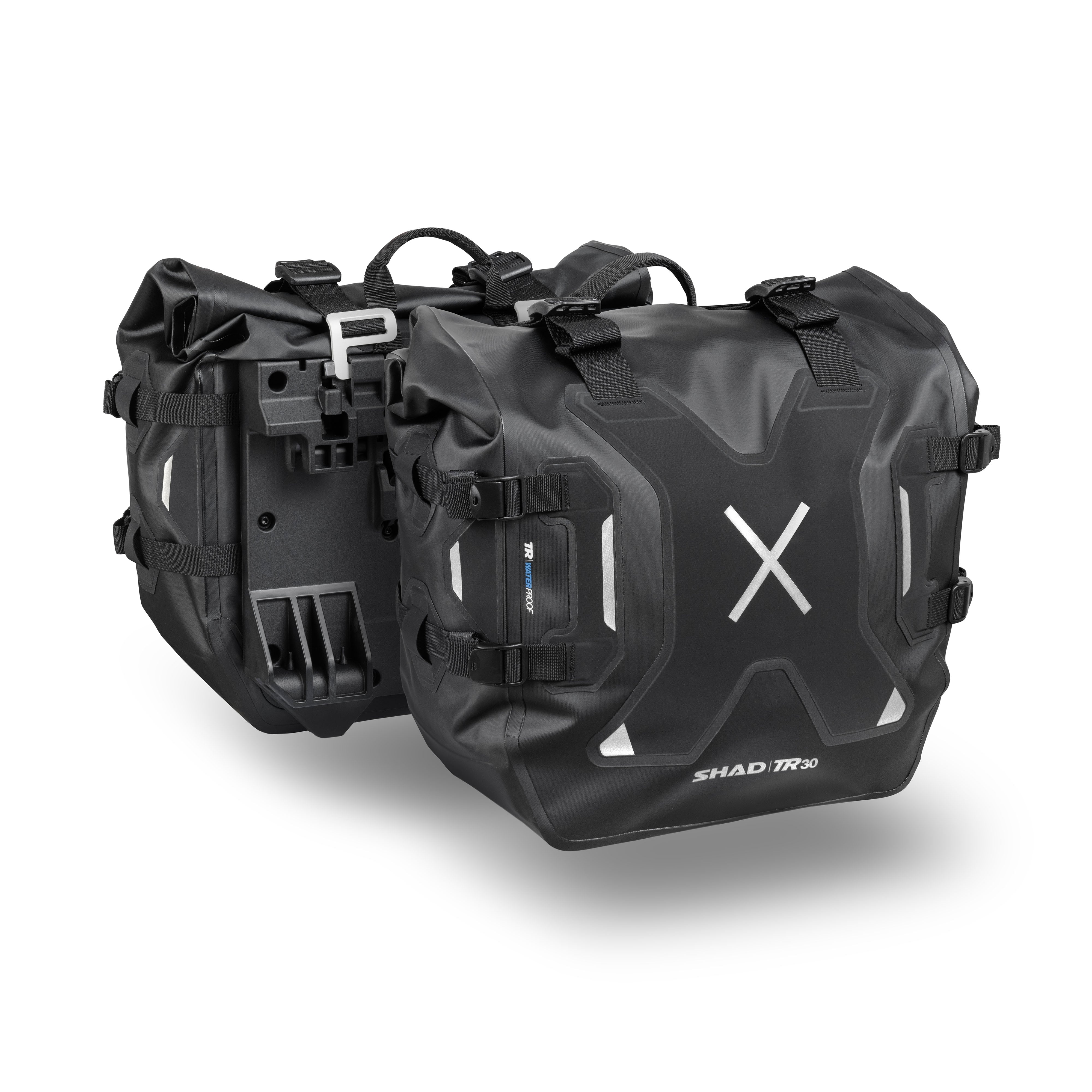 Sacoches Latérales SHAD Terra TR30 — Paire Sacoches Adventure 2×15L - LE PRATIQUE DU MOTARD