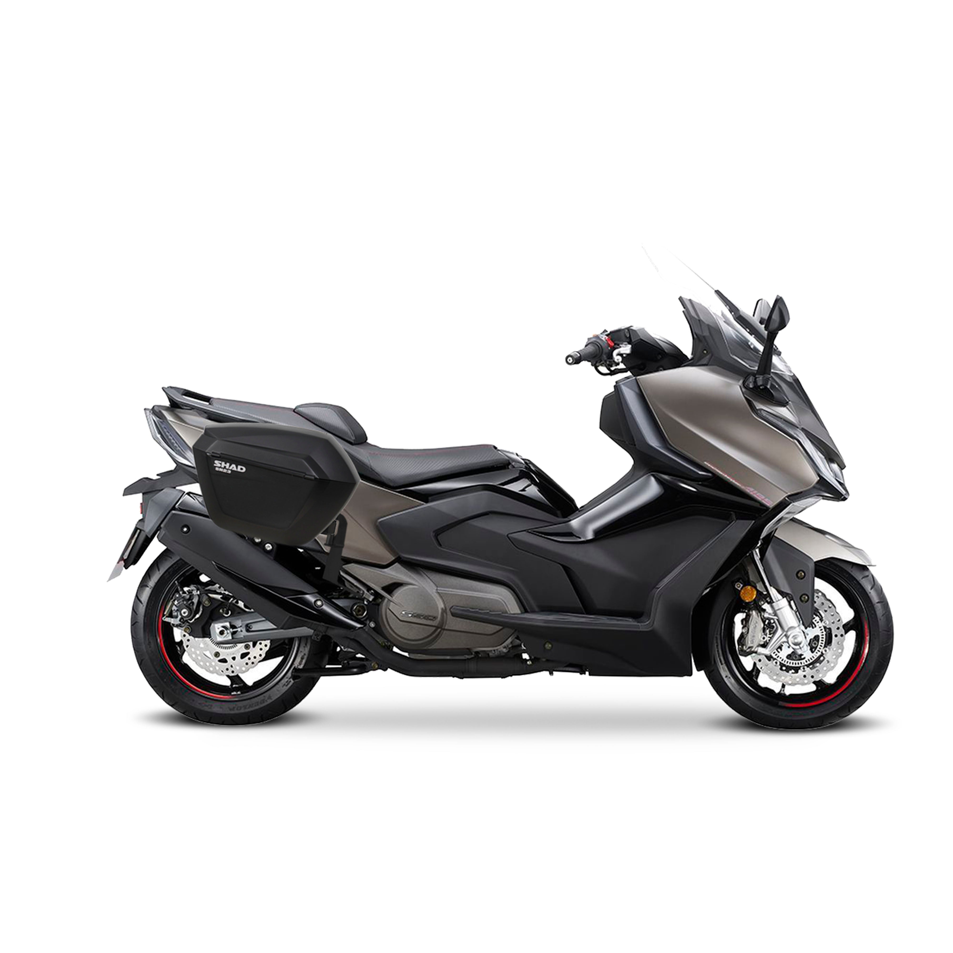 3P System Fixation Latérale Kymco Ak 550 Premium - LE PRATIQUE DU MOTARD