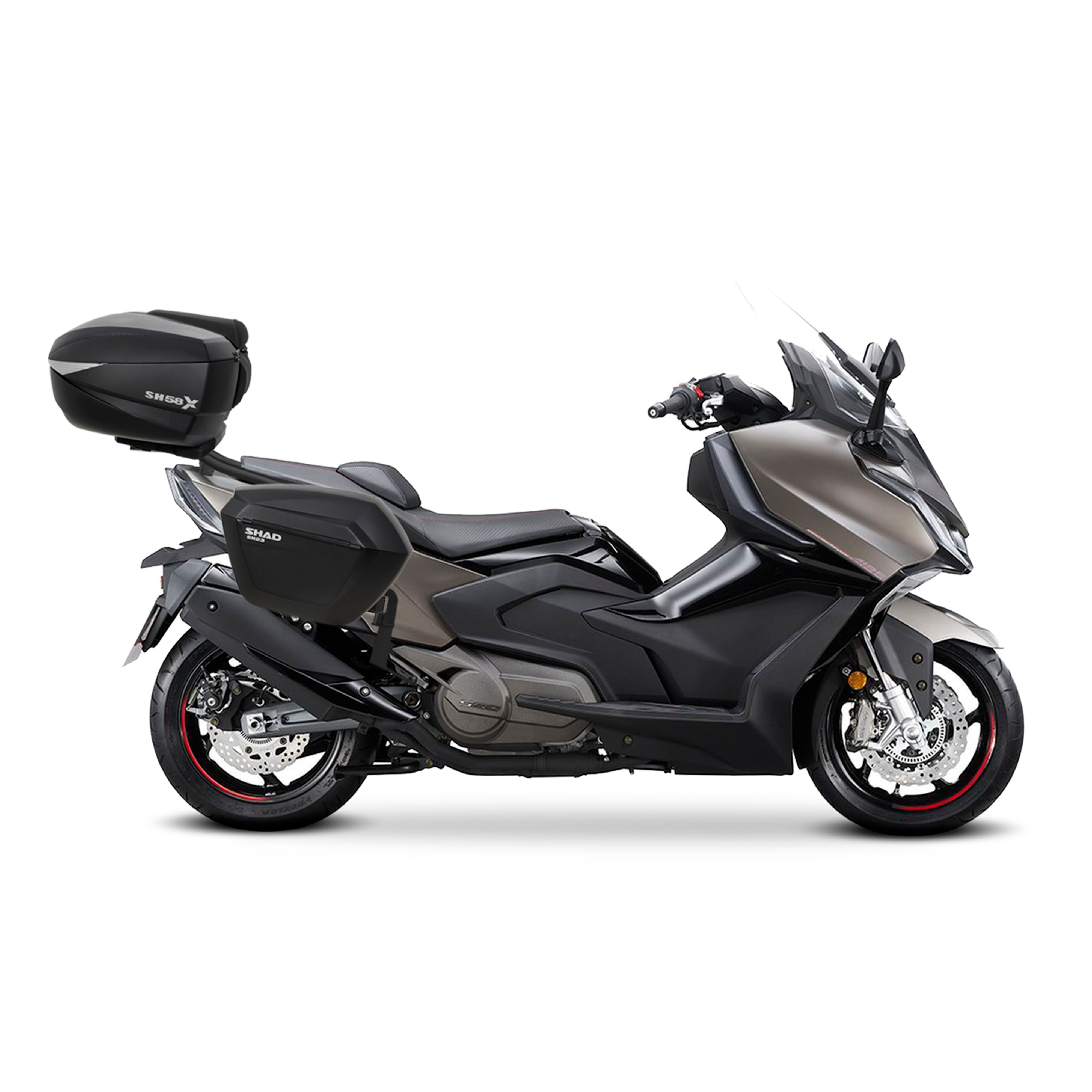 3P System Fixation Latérale Kymco Ak 550 Premium - LE PRATIQUE DU MOTARD
