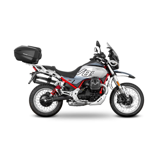 Fixation pour Top Case Moto Guzzi V85 Tt / V85 Tt Travel - LE PRATIQUE DU MOTARD