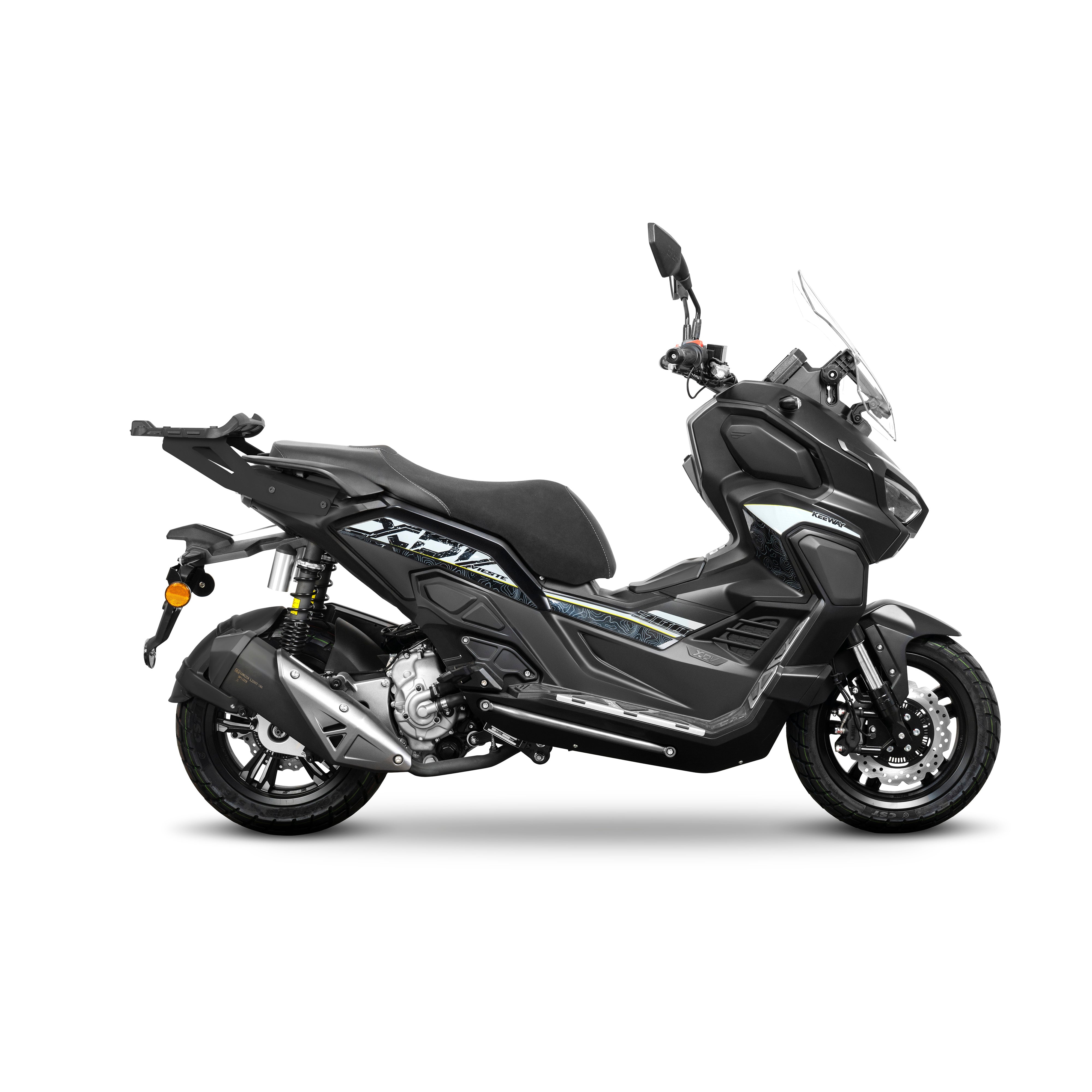 Fixation pour Top Case Keeway Vieste Xdv 125/300 - LE PRATIQUE DU MOTARD