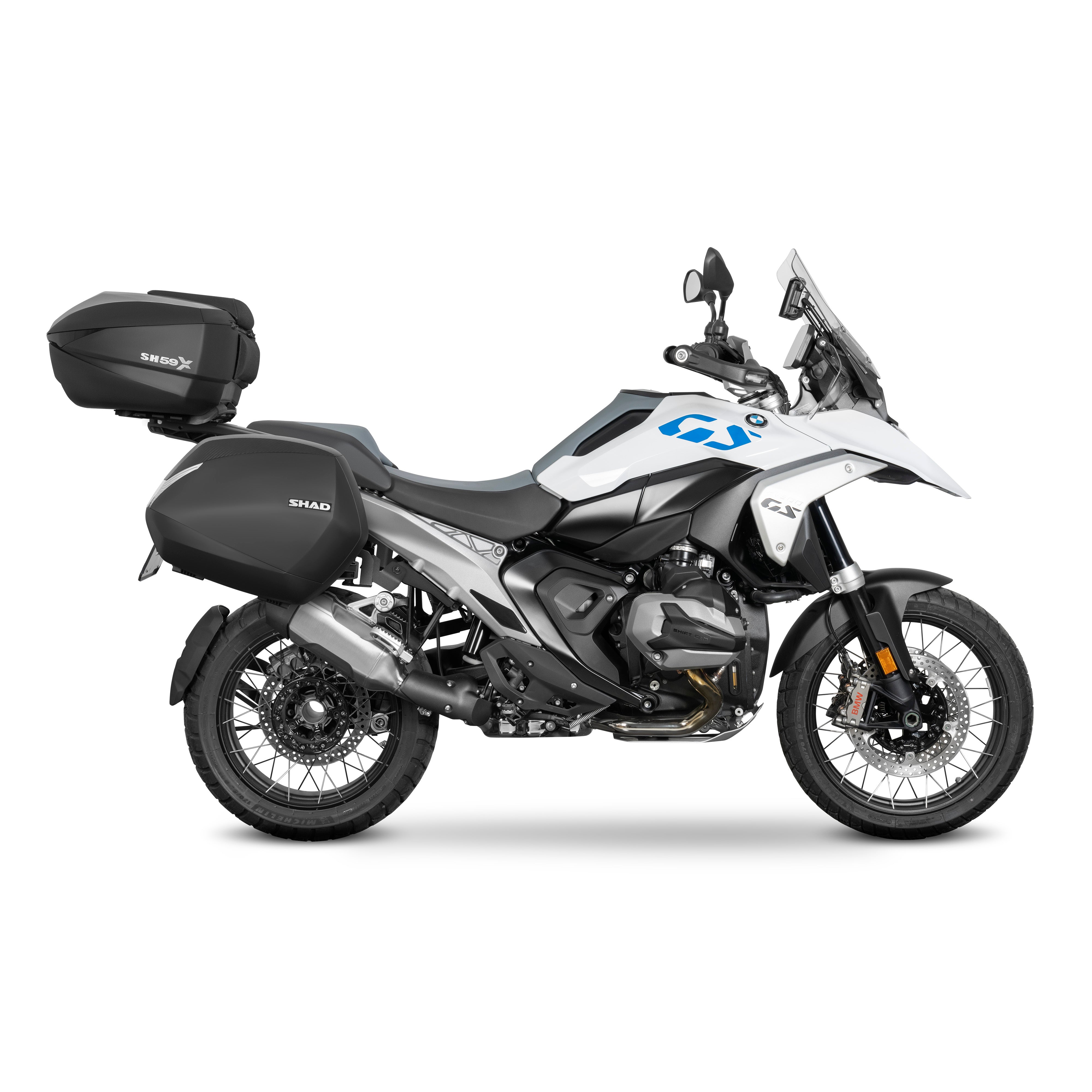 3P System Fixation Latérale BMW R1300gs - LE PRATIQUE DU MOTARD