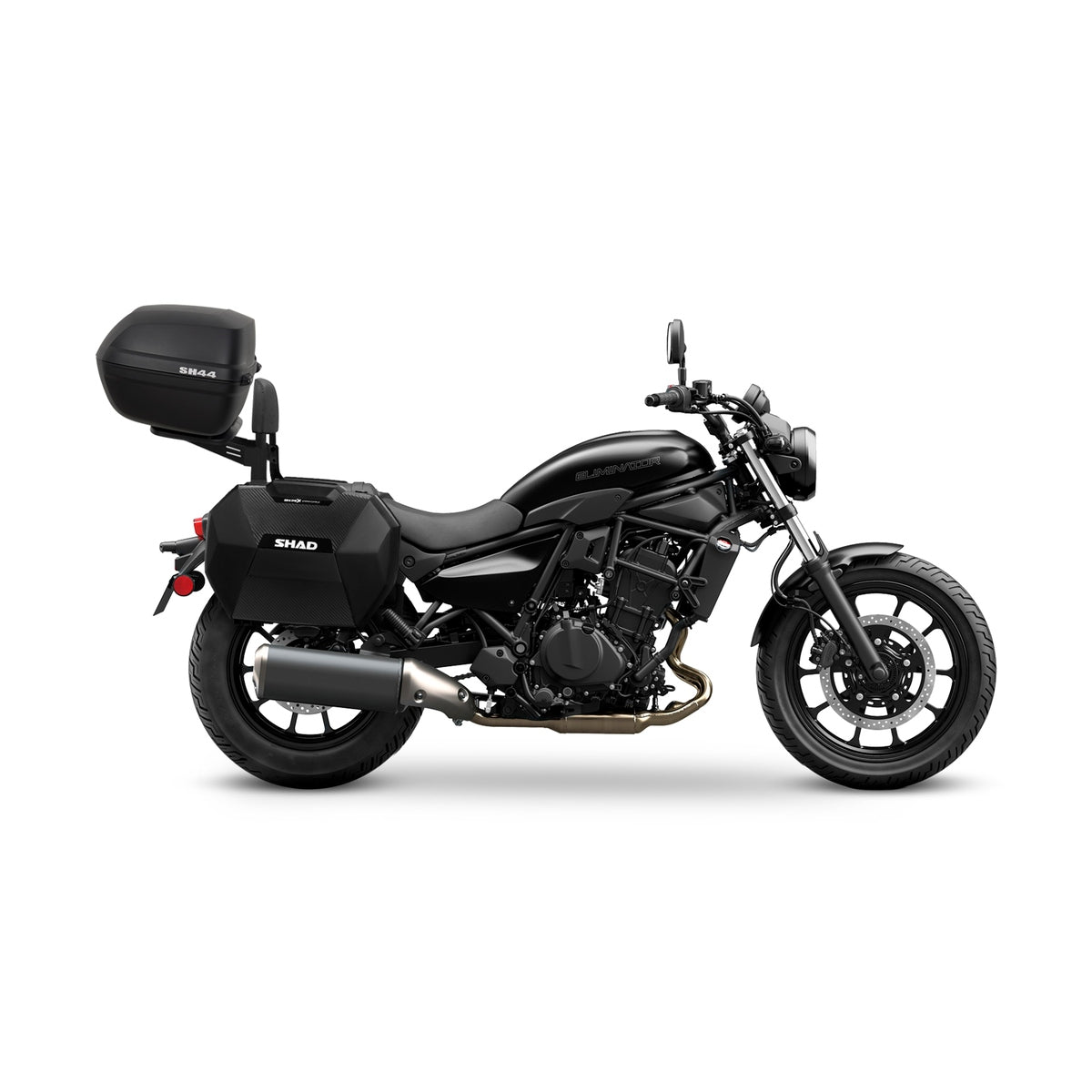 3P System Fixation Latérale Kawasaki Eliminator 500 - LE PRATIQUE DU MOTARD